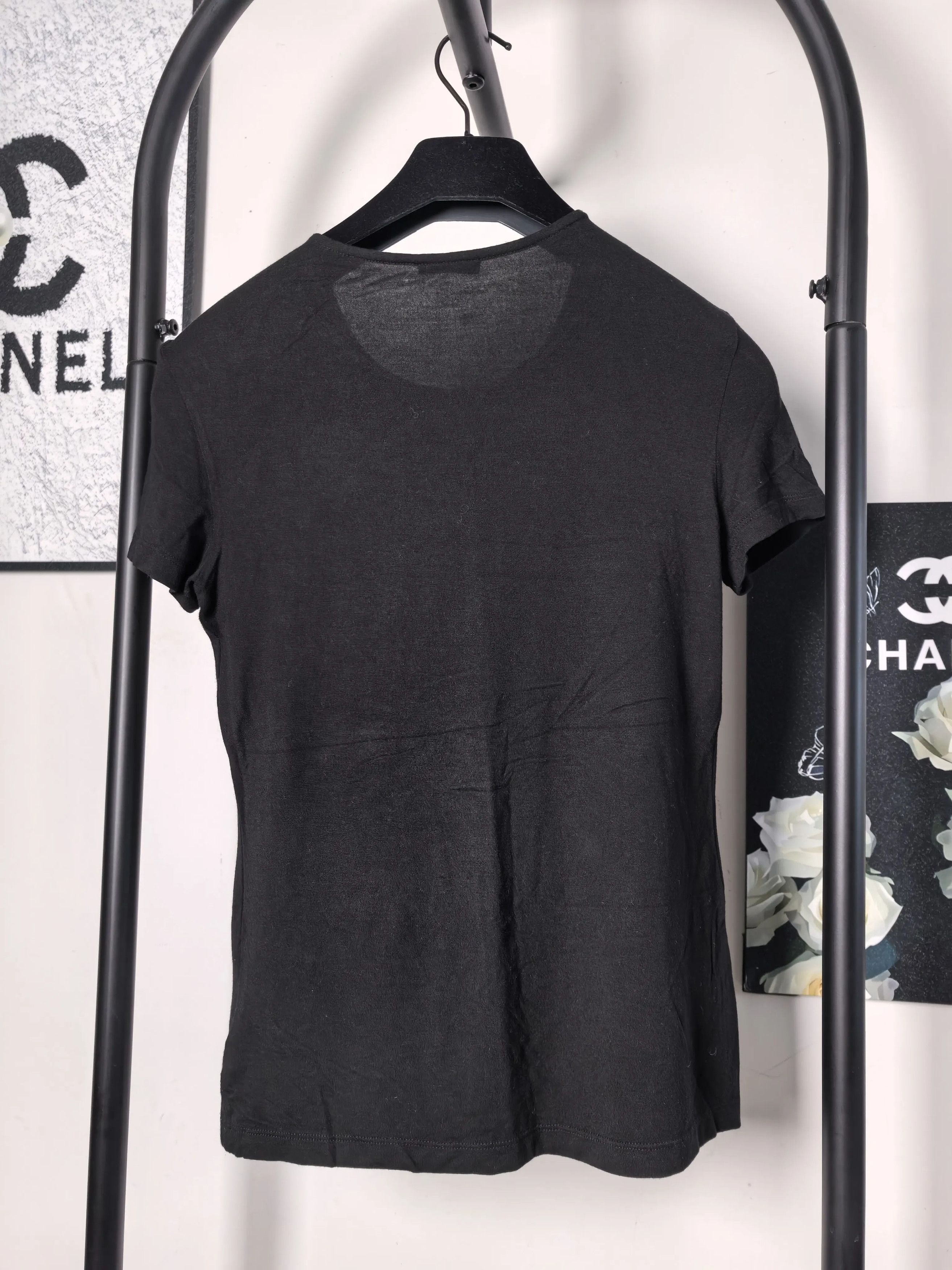 Versace Versace Printed White T-Shirt m Men Size US M / EU 48-50 / 2 - 2 Thumbnail