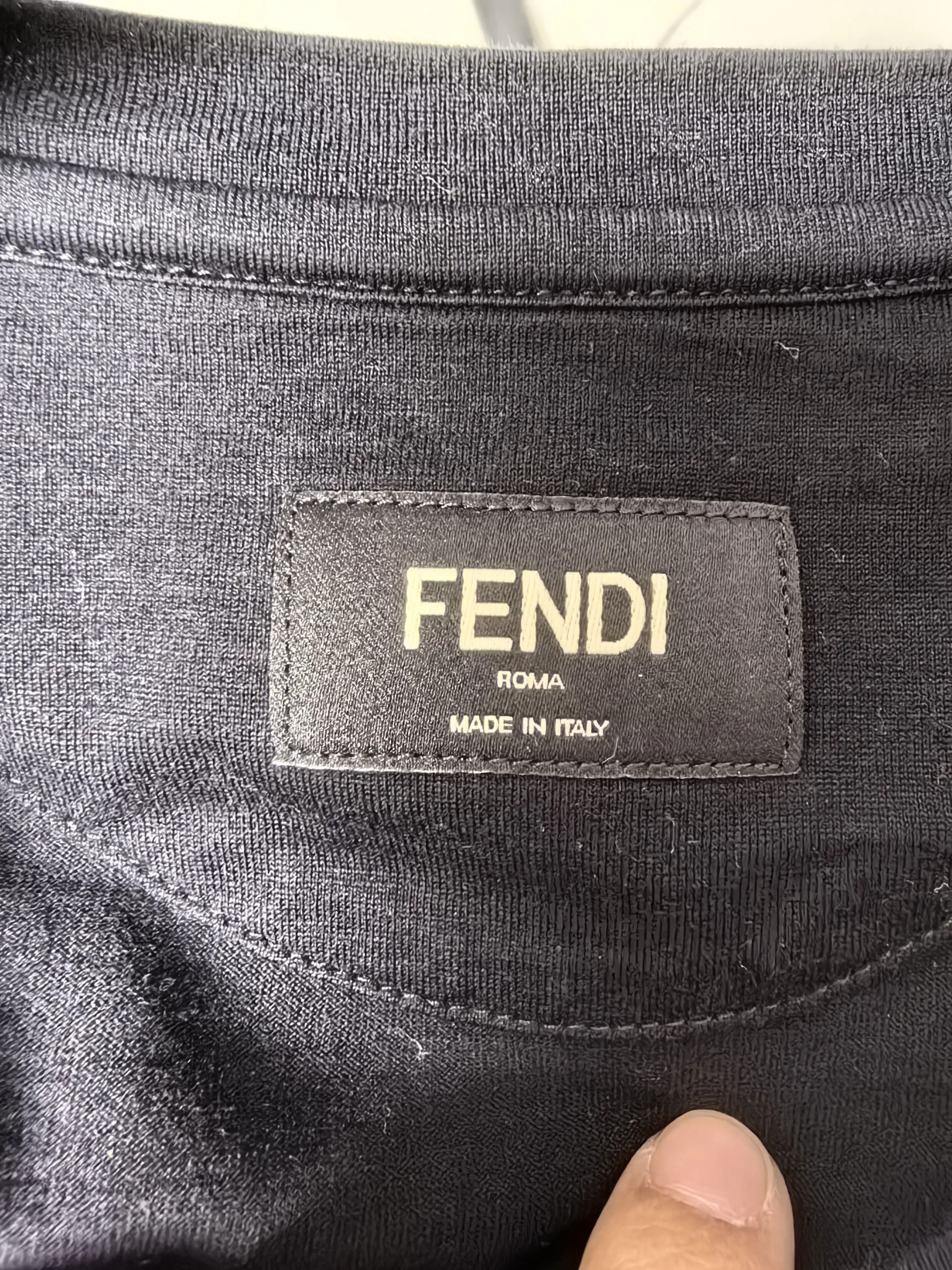 Fendi Fendi White T-Shirt m Men Size US M / EU 48-50 / 2 - 3 Thumbnail