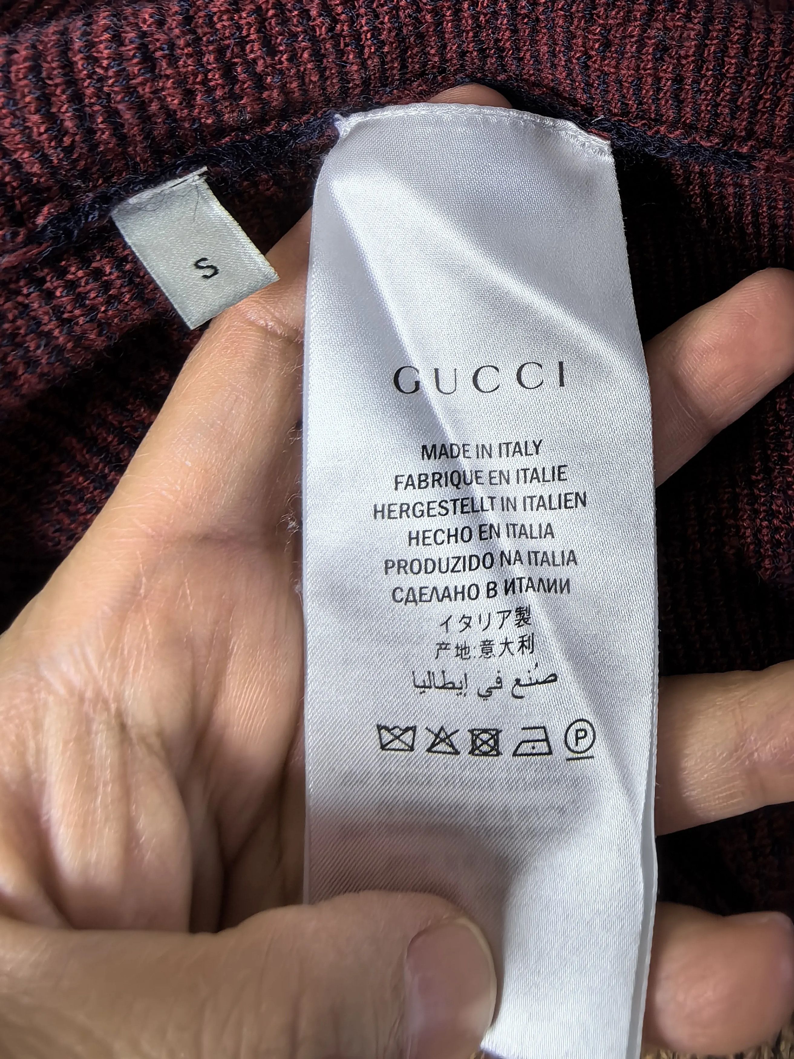 Gucci Gucci Knit Wool White Sweater m Men Size US M / EU 48-50 / 2 - 4 Thumbnail