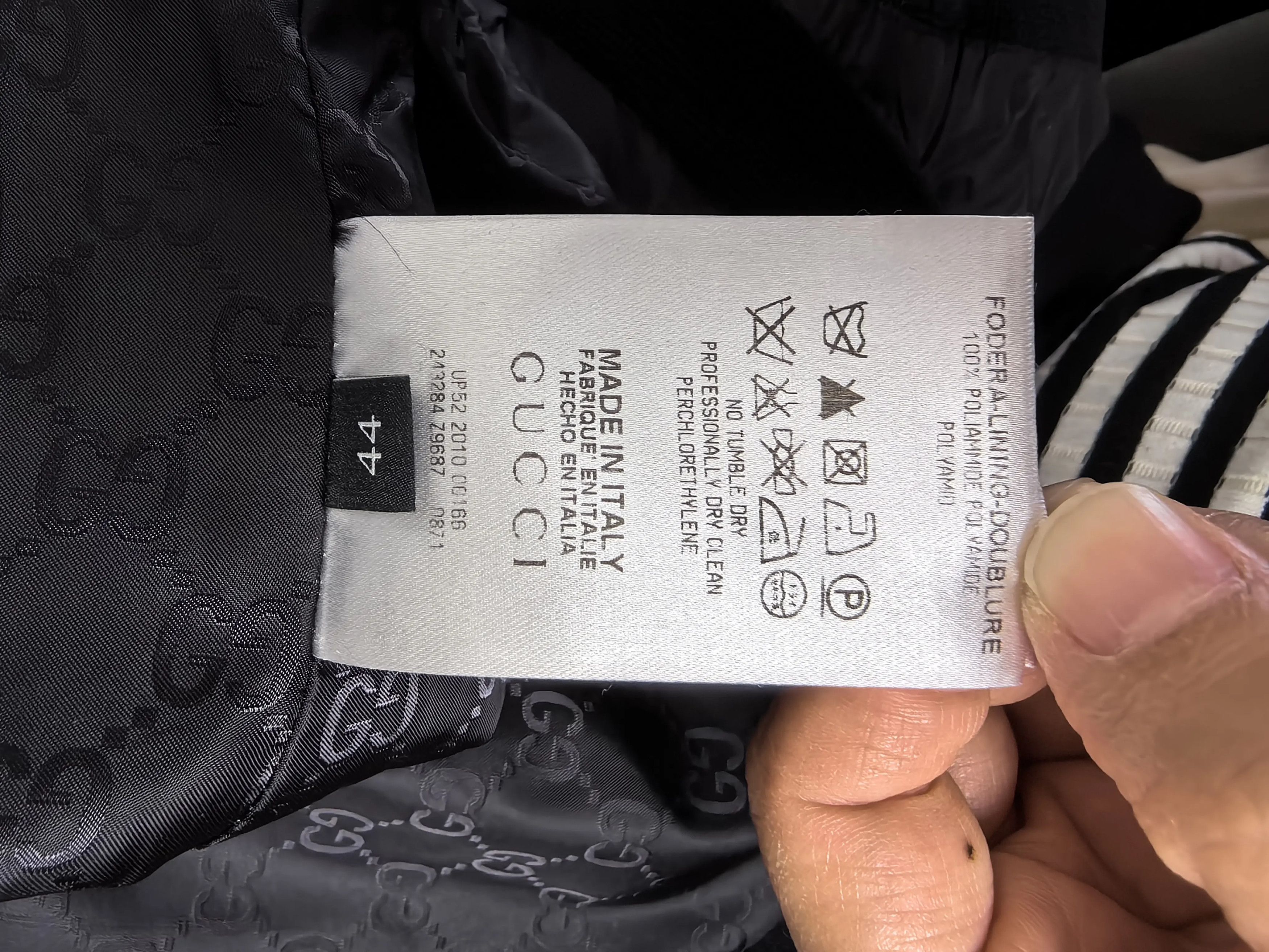 Gucci Gucci Nylon White Light Jacket m Men Size US M / EU 48-50 / 2 - 4 Thumbnail