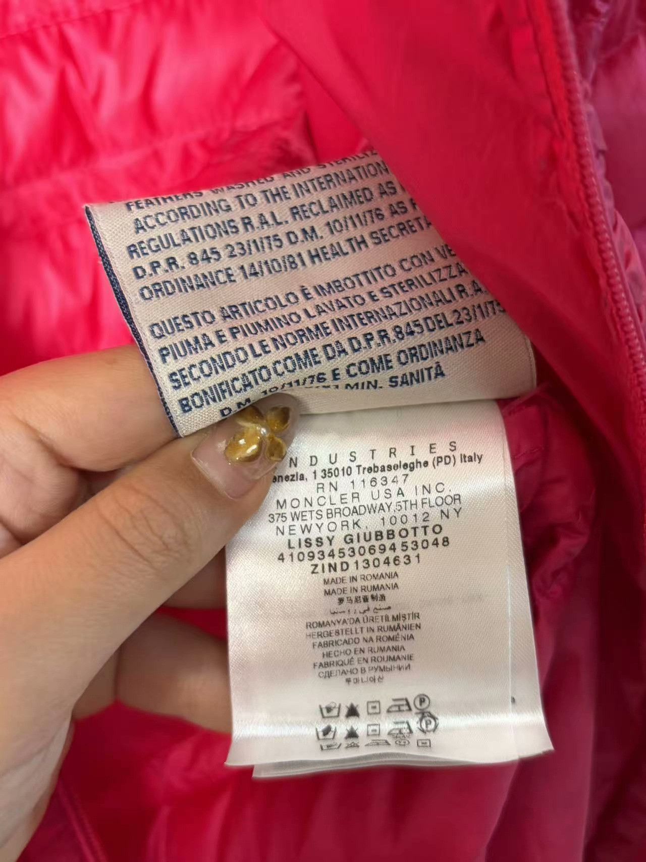 Moncler Moncler Down White Down Jacket M Women Size M / US 6-8 / IT 42-44 - 3 Thumbnail