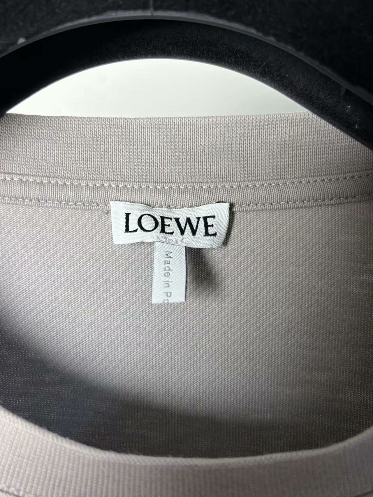 Loewe Loewe Retro Embroidered White T-Shirt S Women Size S / US 4 / IT 40 - 3 Thumbnail