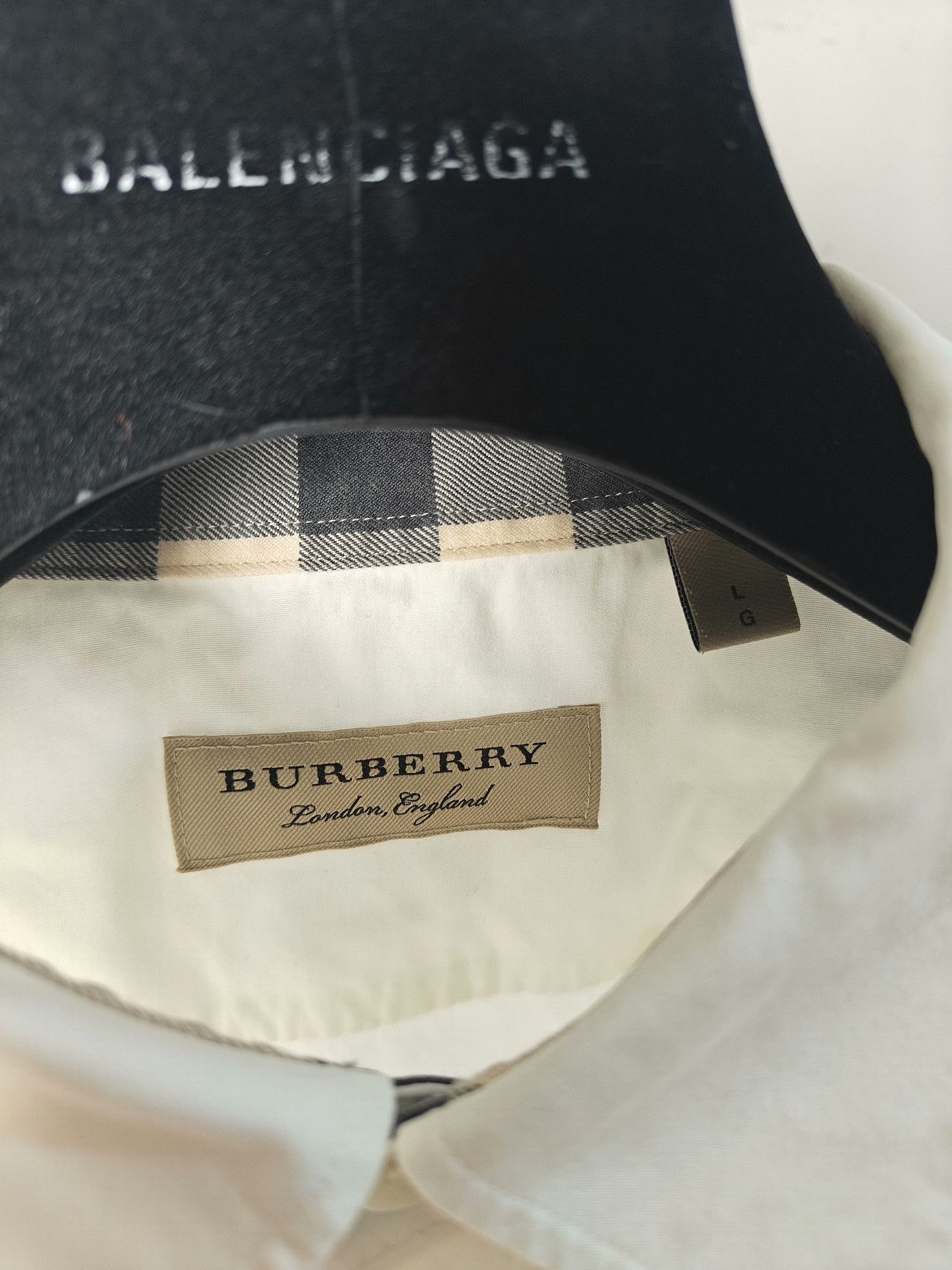 Burberry Burberry White Shirt l Men Size US L / EU 52-54 / 3 - 3 Thumbnail