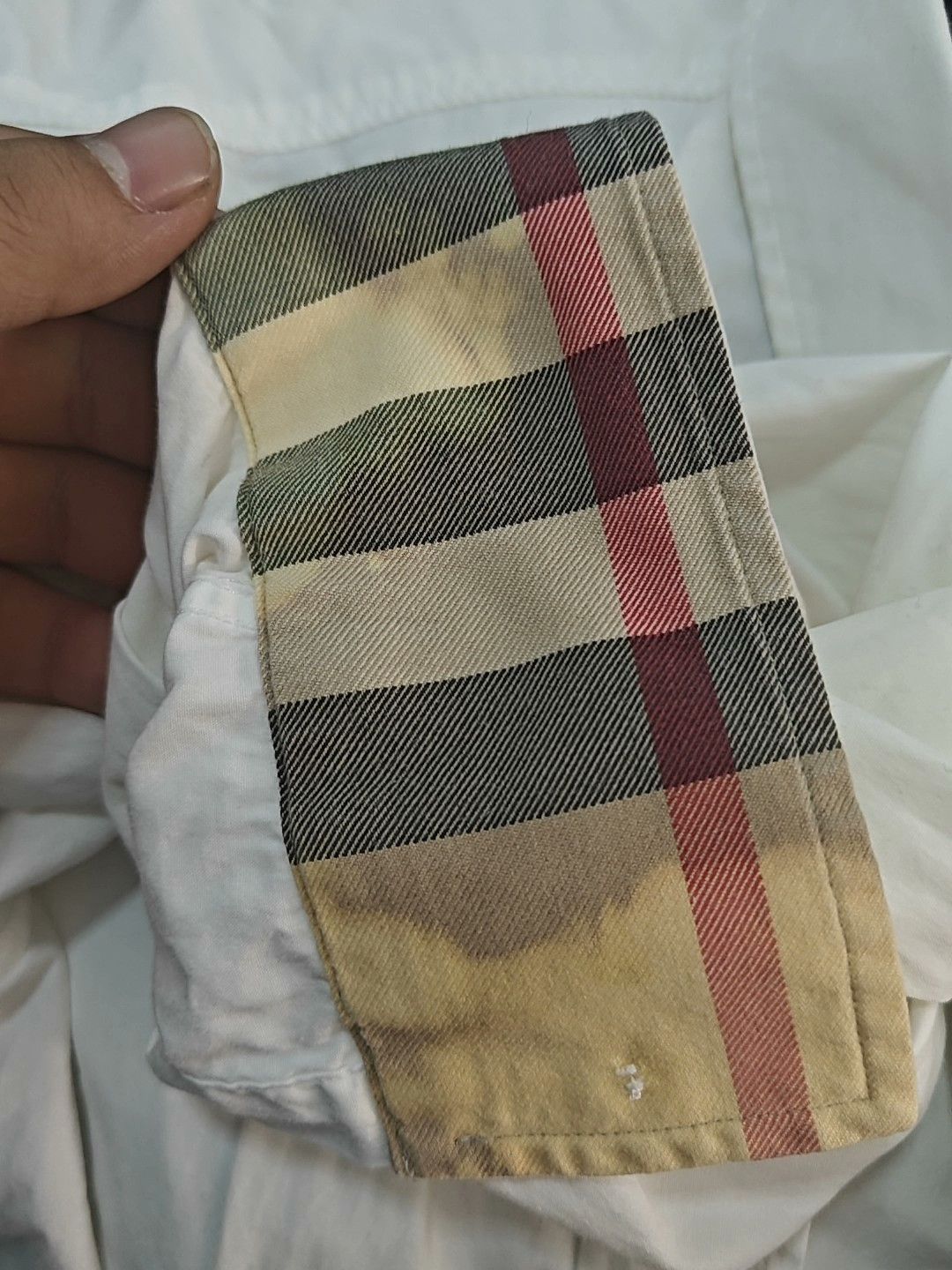 Burberry Burberry White Shirt l Men Size US L / EU 52-54 / 3 - 6 Thumbnail