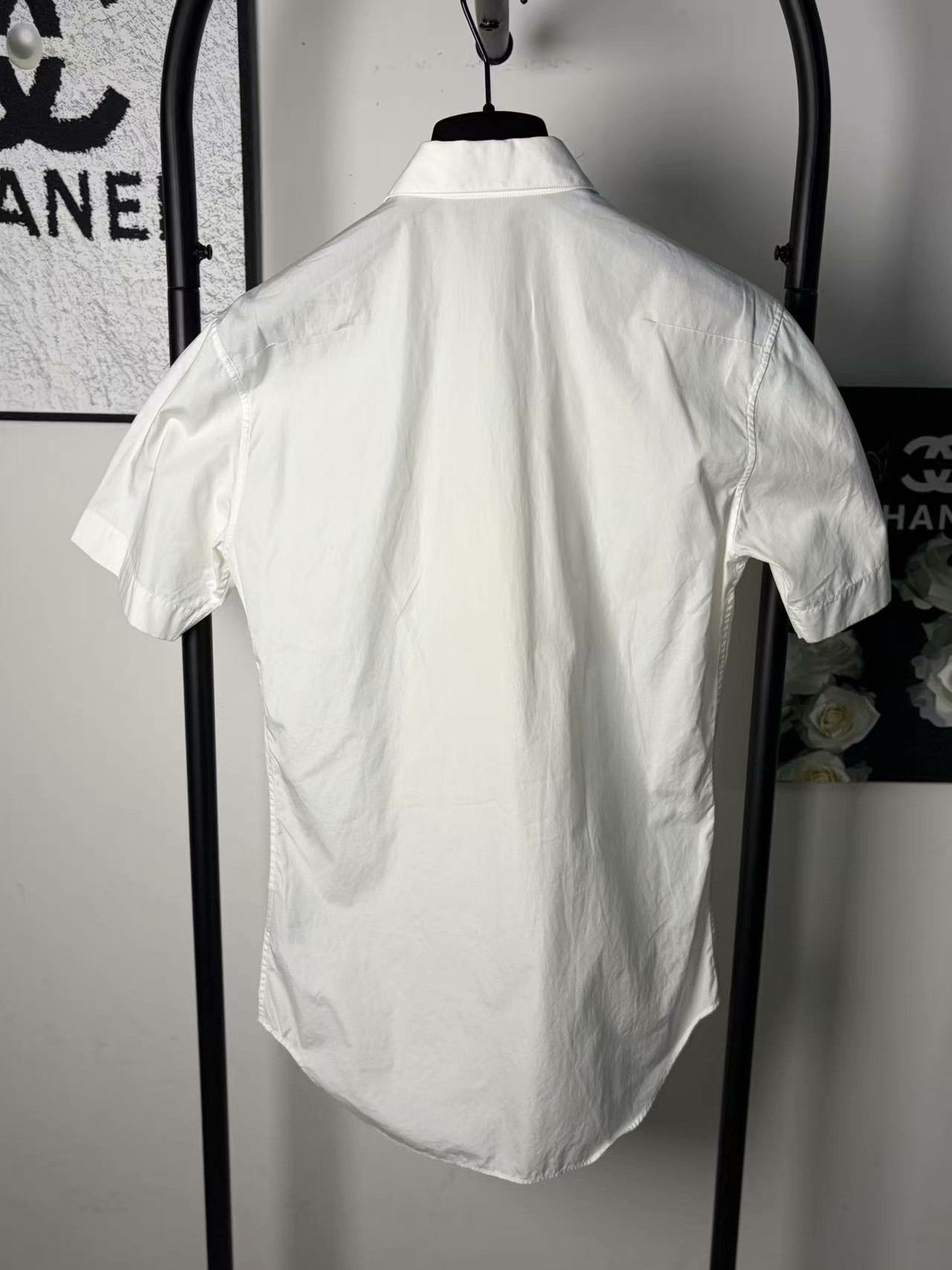 Dior Dior Retro Embroidered White Shirt m Men Size US M / EU 48-50 / 2 - 2 Thumbnail