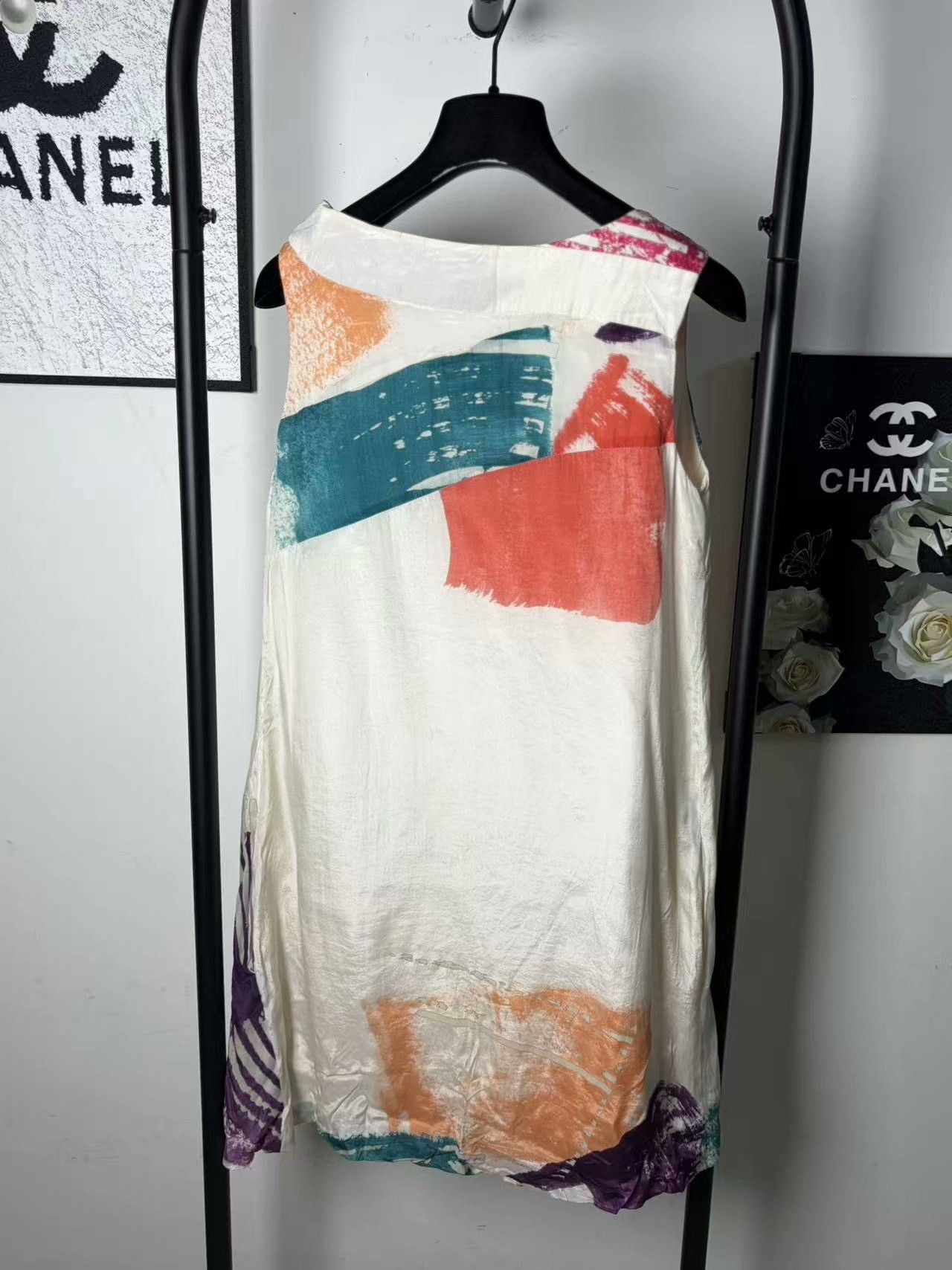 Chloe Chloe Silk White Tank Top M Women Size M / US 6-8 / IT 42-44 - 2 Thumbnail
