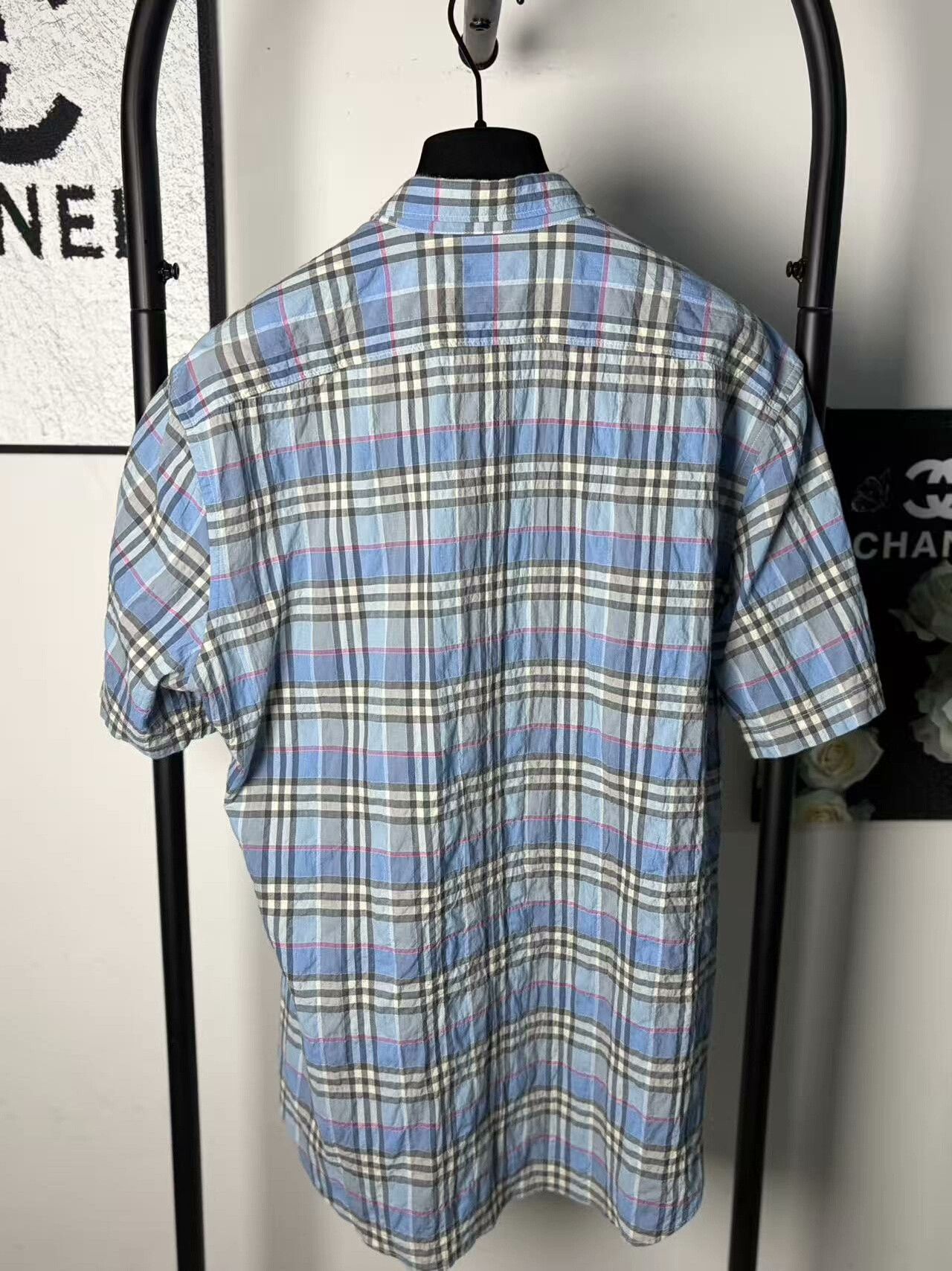 Burberry Burberry Plaid White Shirt l Men Size US L / EU 52-54 / 3 - 2 Thumbnail
