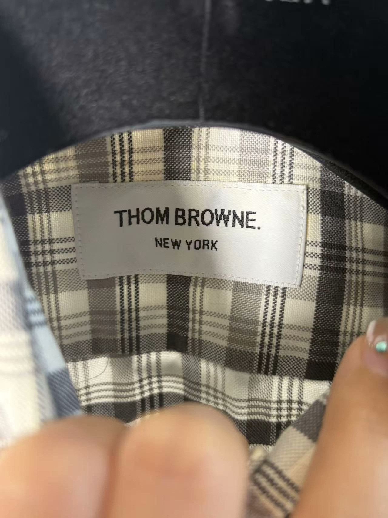 Thom Browne Thom Browne Plaid White Shirt s Men Size US S / EU 44-46 / 1 - 3 Thumbnail