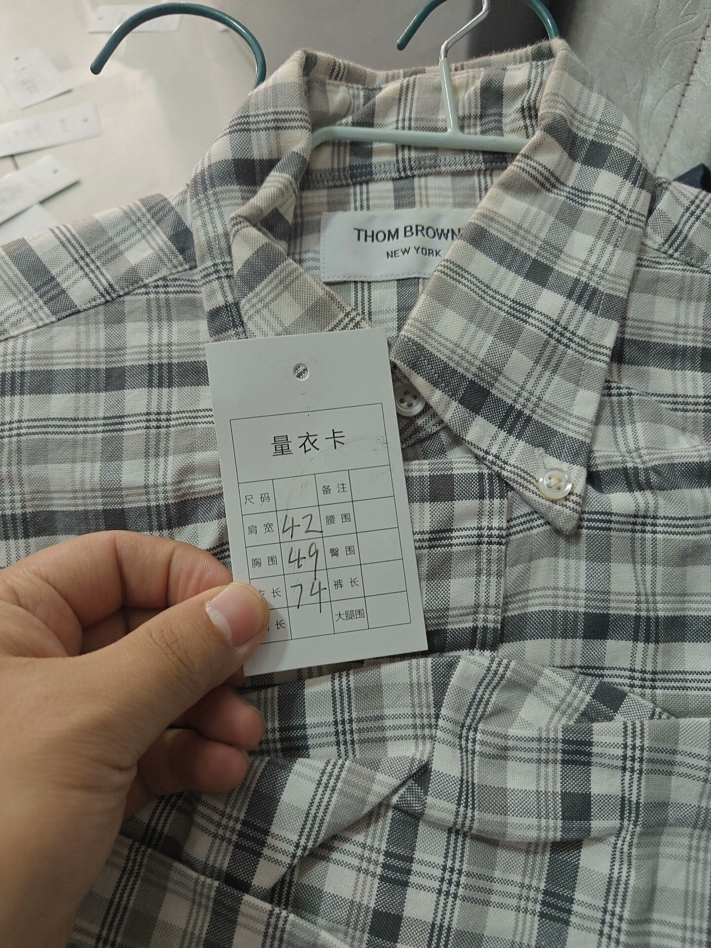 Thom Browne Thom Browne Plaid White Shirt s Men Size US S / EU 44-46 / 1 - 6 Thumbnail