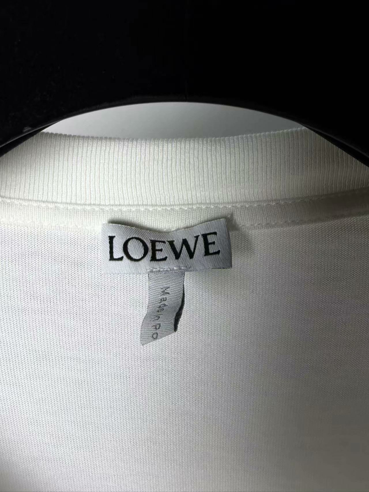 Loewe Loewe Retro Embroidered White T-Shirt xs Men Size US XS / EU 42 / 0 - 4 Thumbnail
