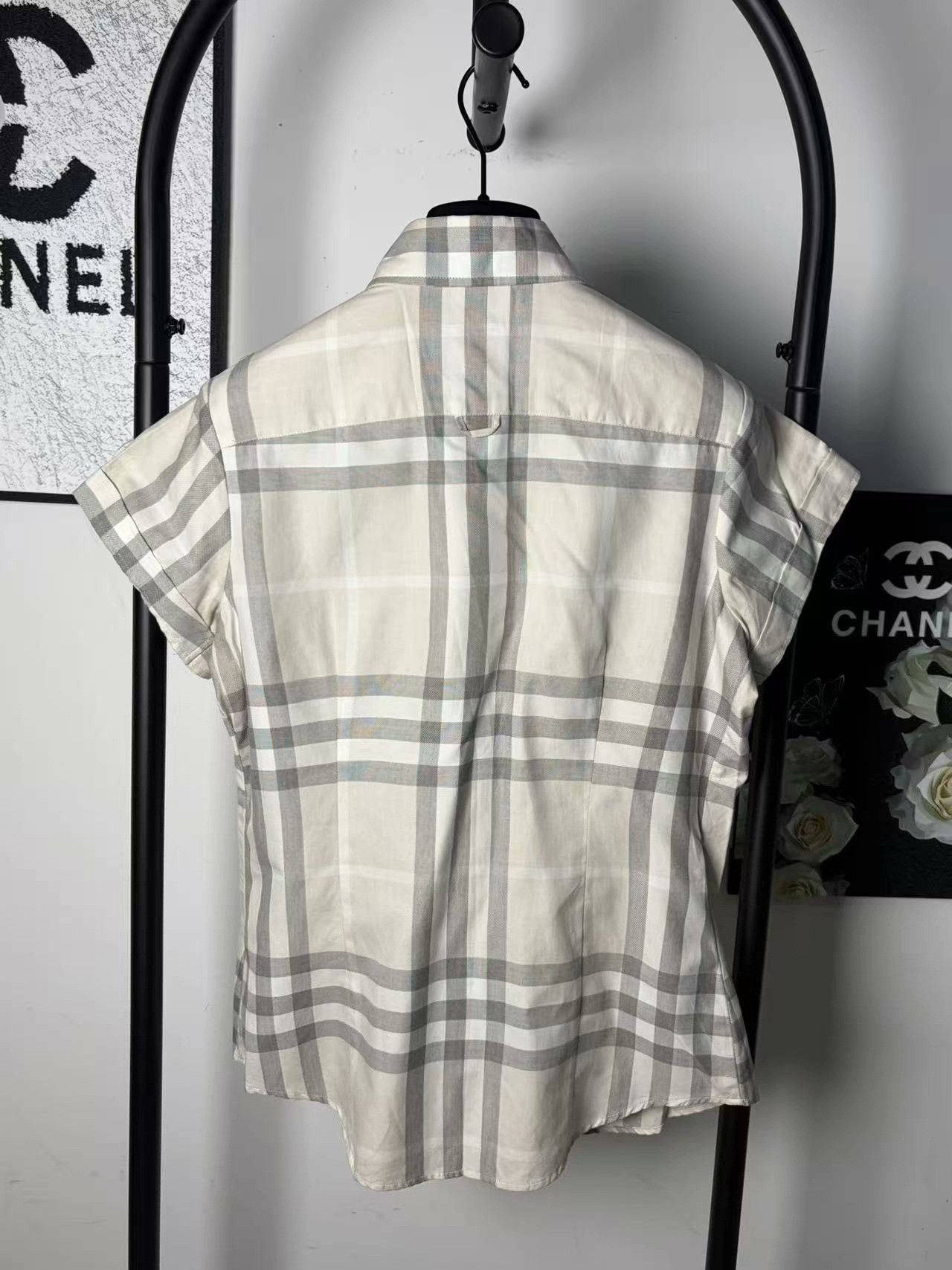 Burberry Burberry Plaid White Shirt m Men Size US M / EU 48-50 / 2 - 2 Thumbnail