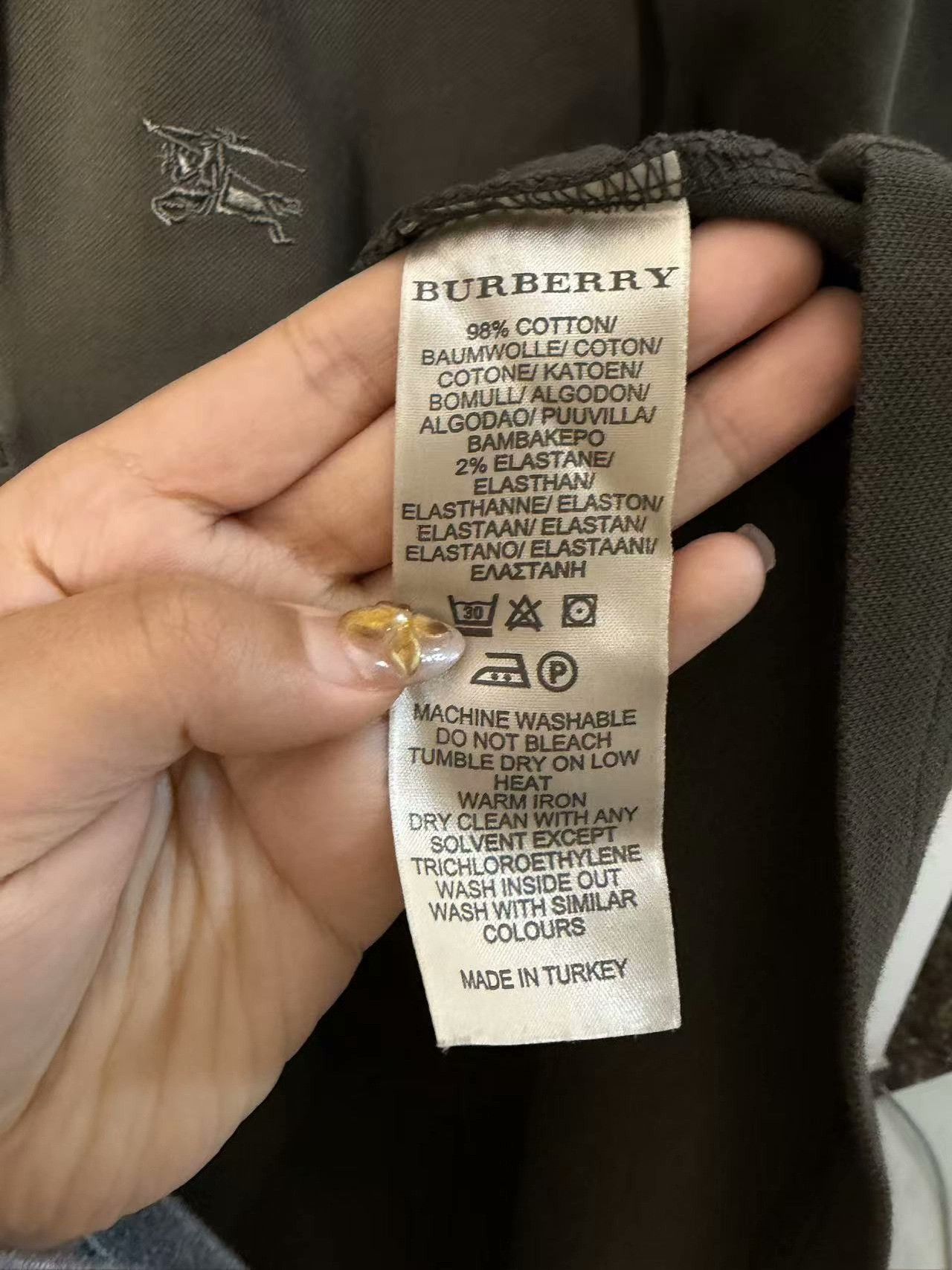 Burberry Burberry White Polo l Men Size US L / EU 52-54 / 3 - 4 Thumbnail