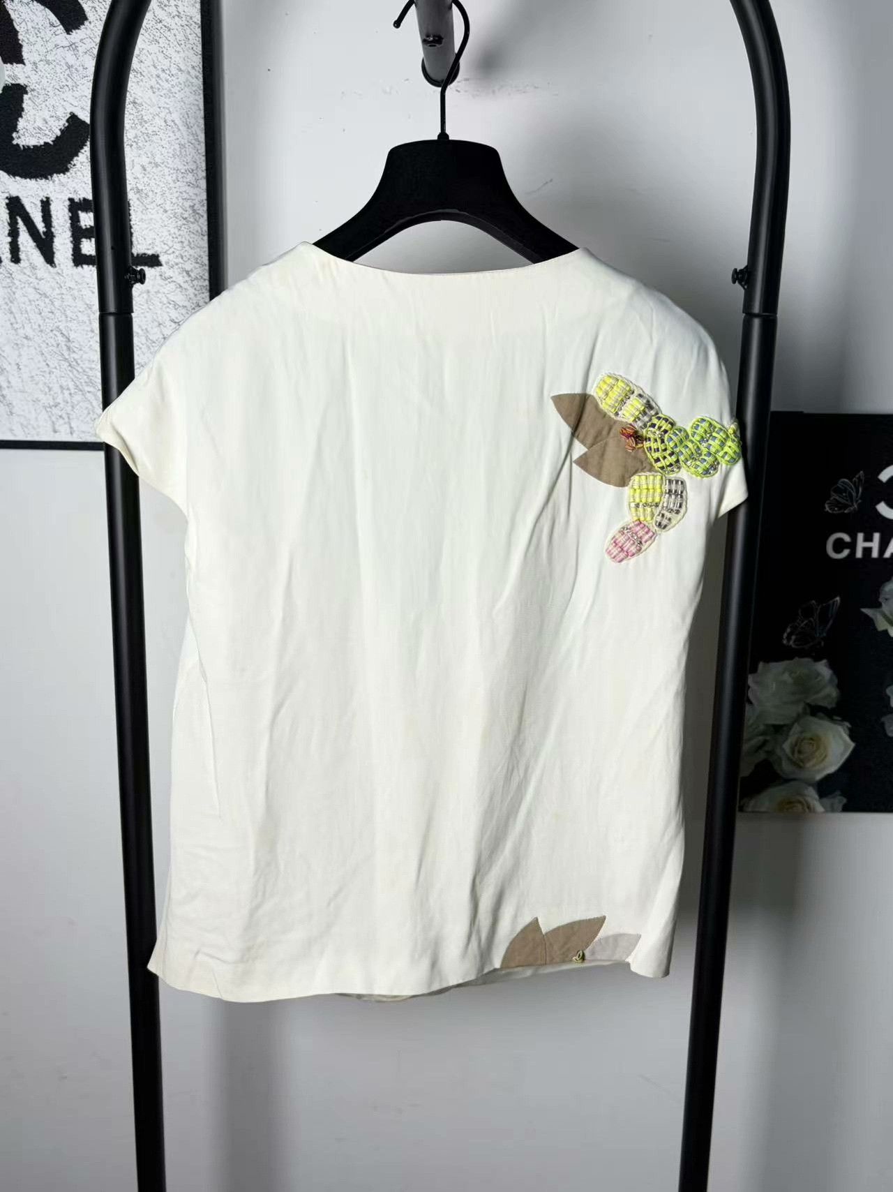 Chloe Chloe White T-Shirt M Women Size M / US 6-8 / IT 42-44 - 2 Thumbnail