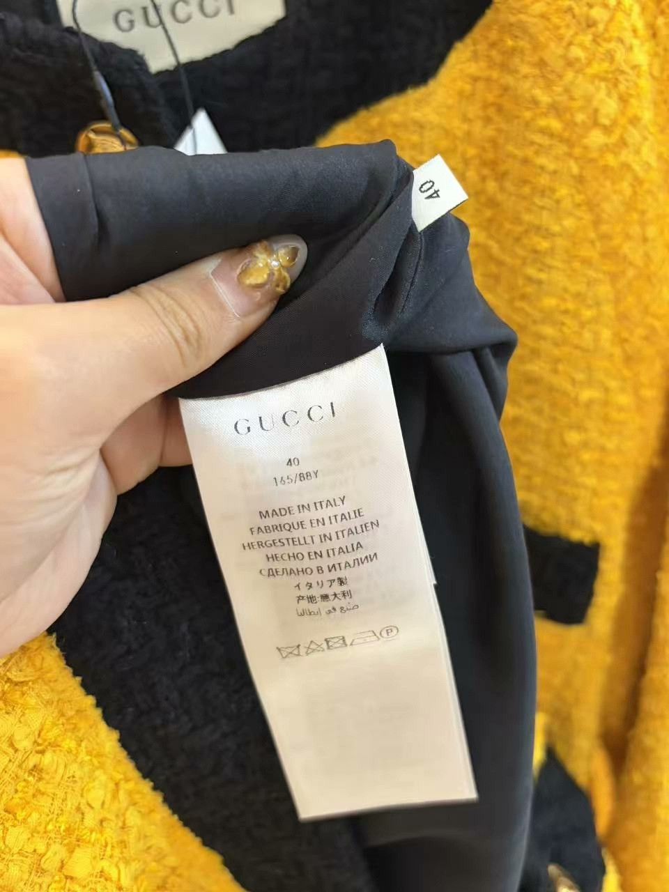 Gucci Gucci Wool White Coat L Women Size L / US 10 / IT 46 - 3 Thumbnail