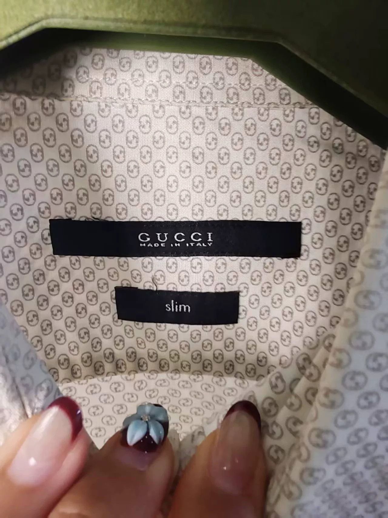 Gucci Gucci White Shirt l Men Size US L / EU 52-54 / 3 - 3 Thumbnail