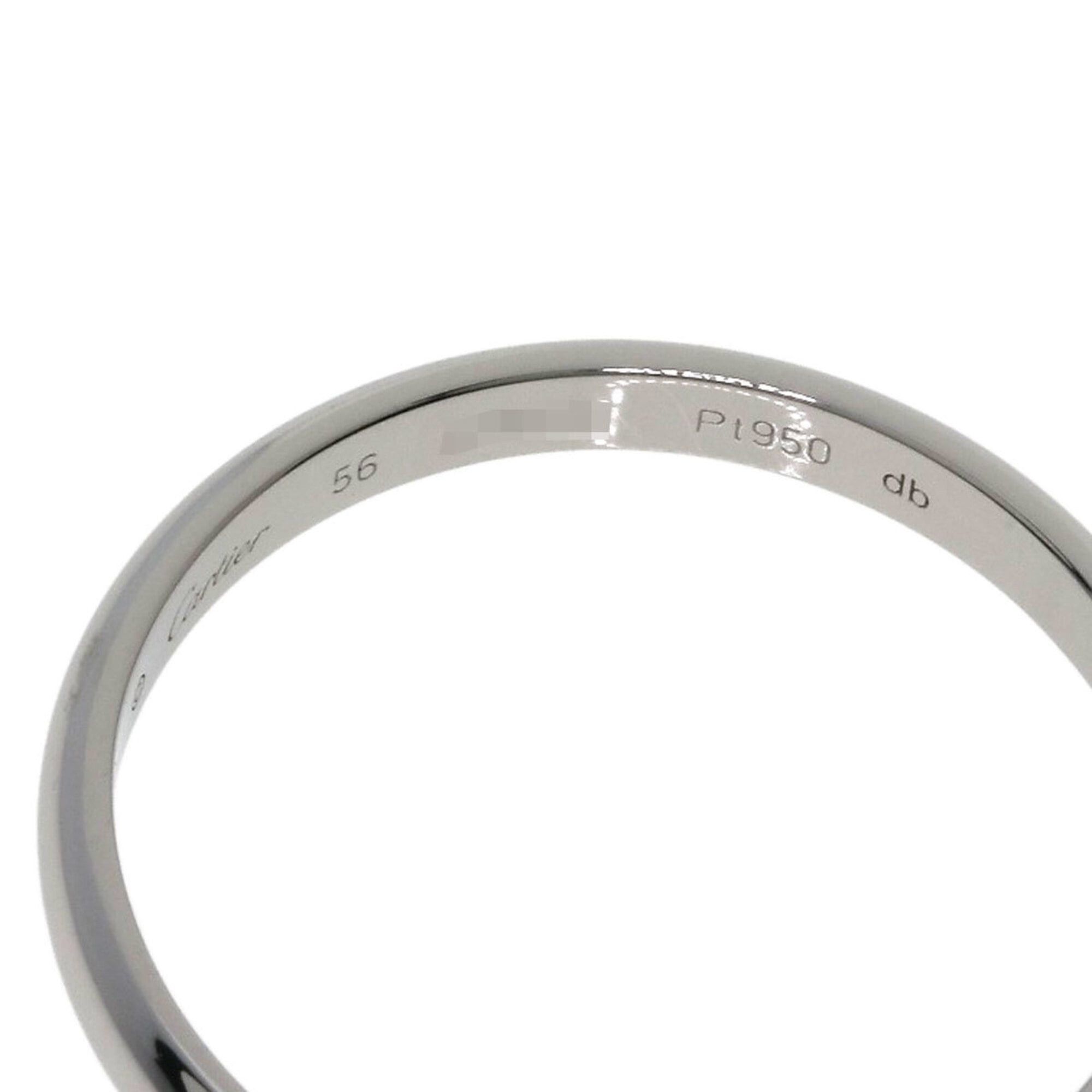 Cartier Cartier Wedding Ring #56, Platinum PT950, Women's, CARTIER Size ONE SIZE - 5 Thumbnail