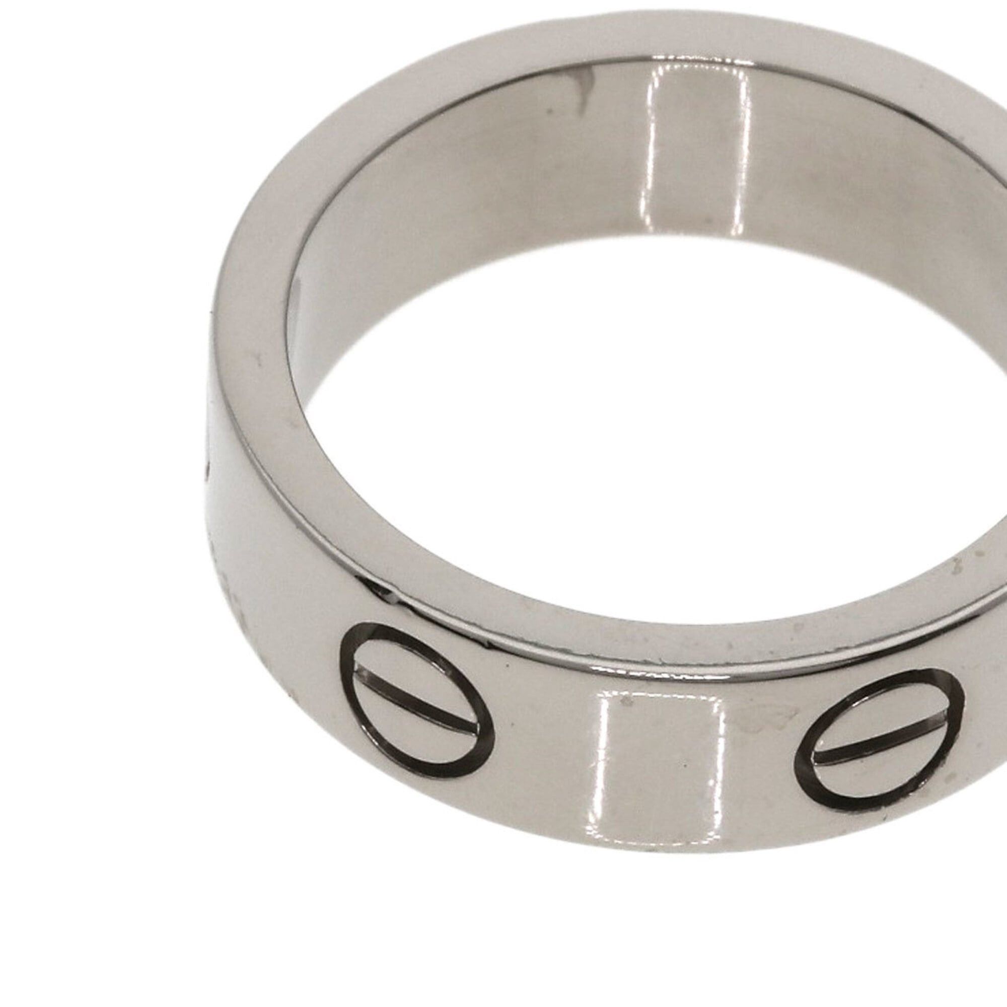 Cartier Cartier Love Ring #53, 18K White Gold, Women's Ring, CARTIER Size ONE SIZE - 8 Thumbnail