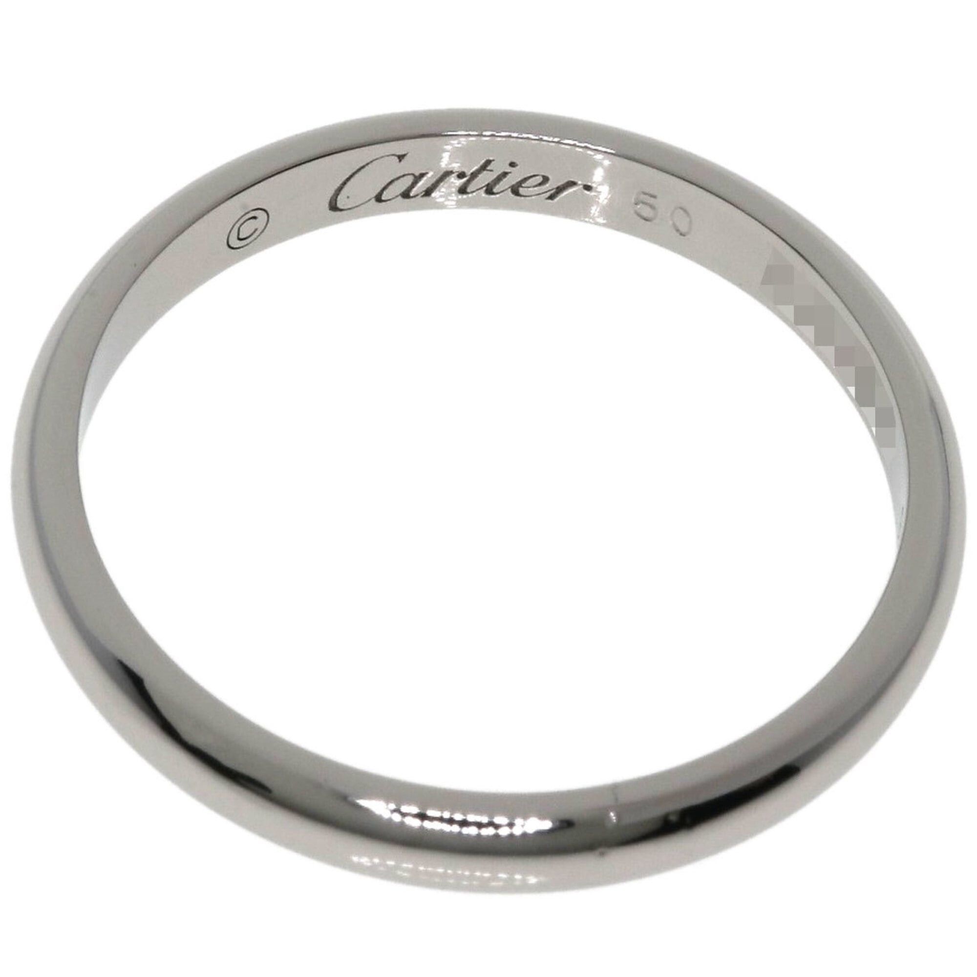 Cartier Cartier Wedding Ring #50, Platinum PT950, Women's, CARTIER Size ONE SIZE - 4 Thumbnail