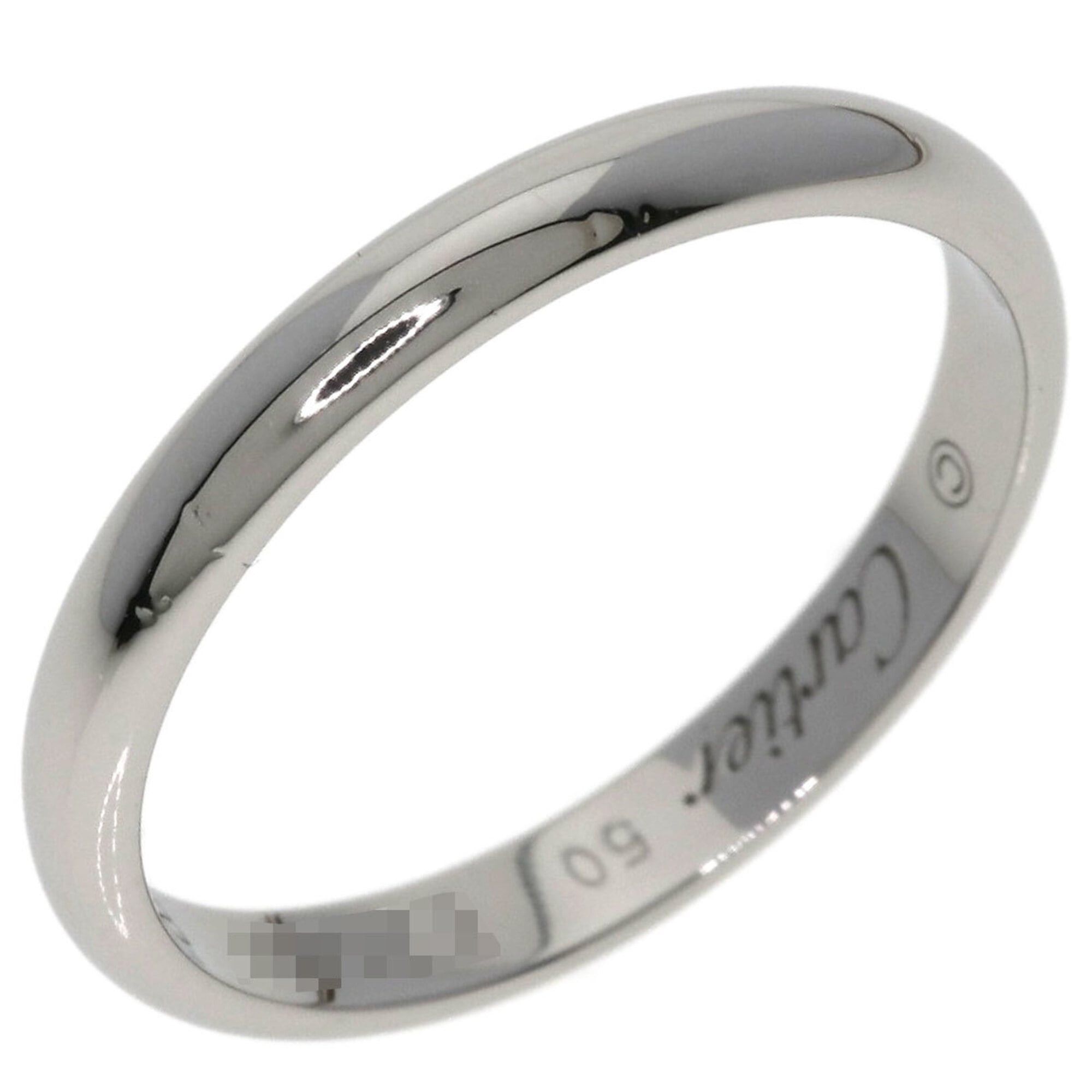 Cartier Cartier Wedding Ring #50, Platinum PT950, Women's, CARTIER Size ONE SIZE - 2 Thumbnail