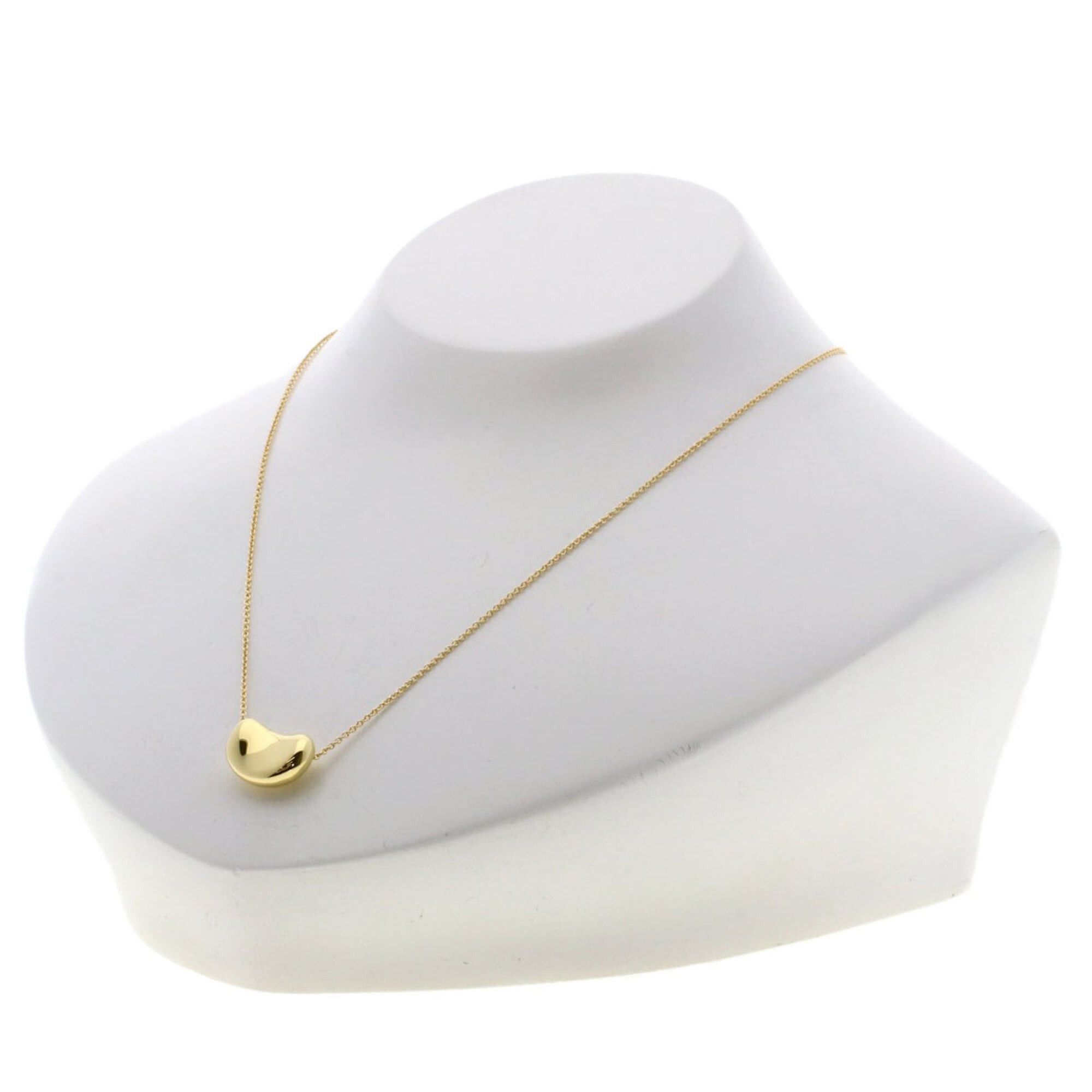 Tiffany & Co. Tiffany Bean Necklace, 18K Yellow Gold, Women's, TIFFANY&Co. Size ONE SIZE - 4 Thumbnail