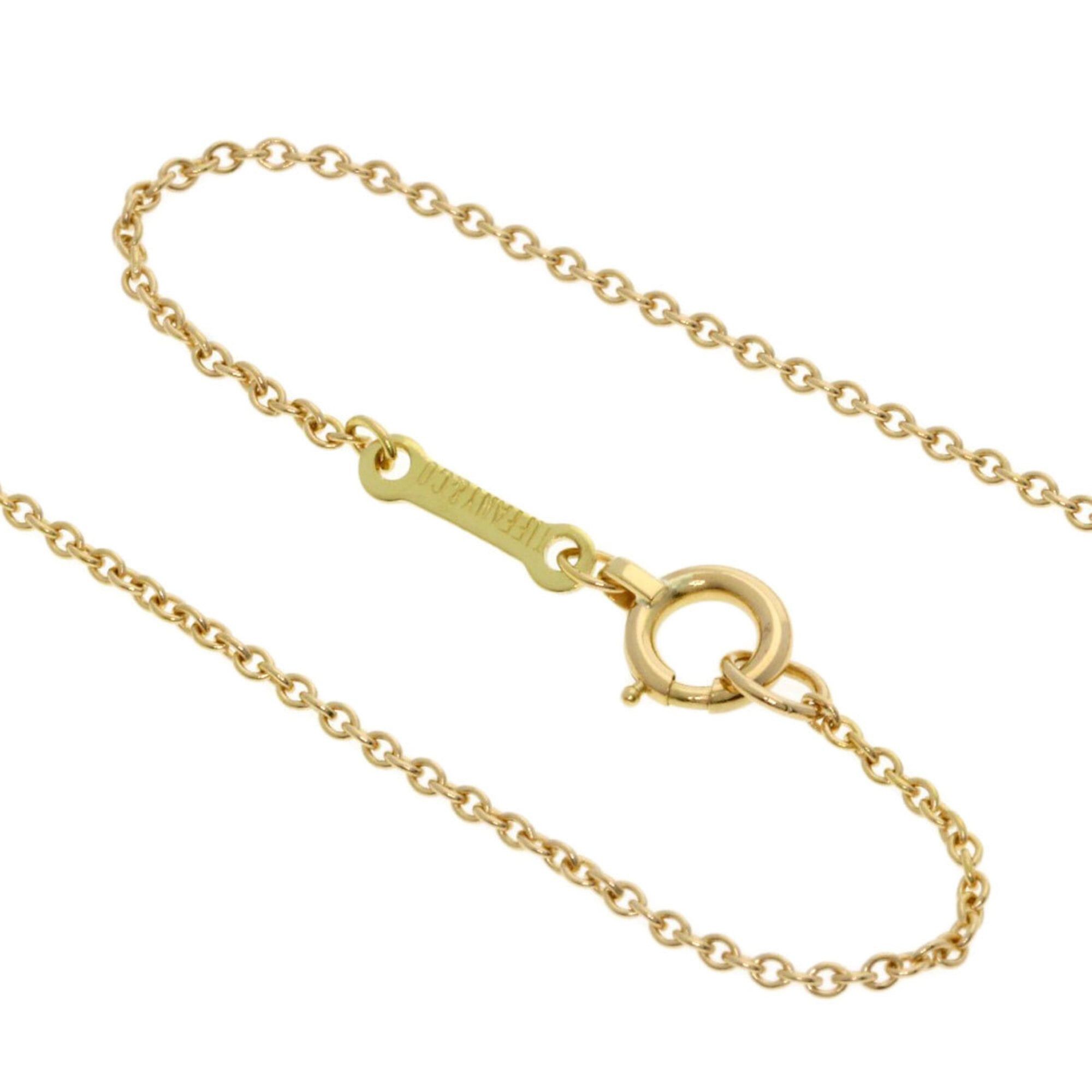 Tiffany & Co. Tiffany Bean Necklace, 18K Yellow Gold, Women's, TIFFANY&Co. Size ONE SIZE - 3 Thumbnail