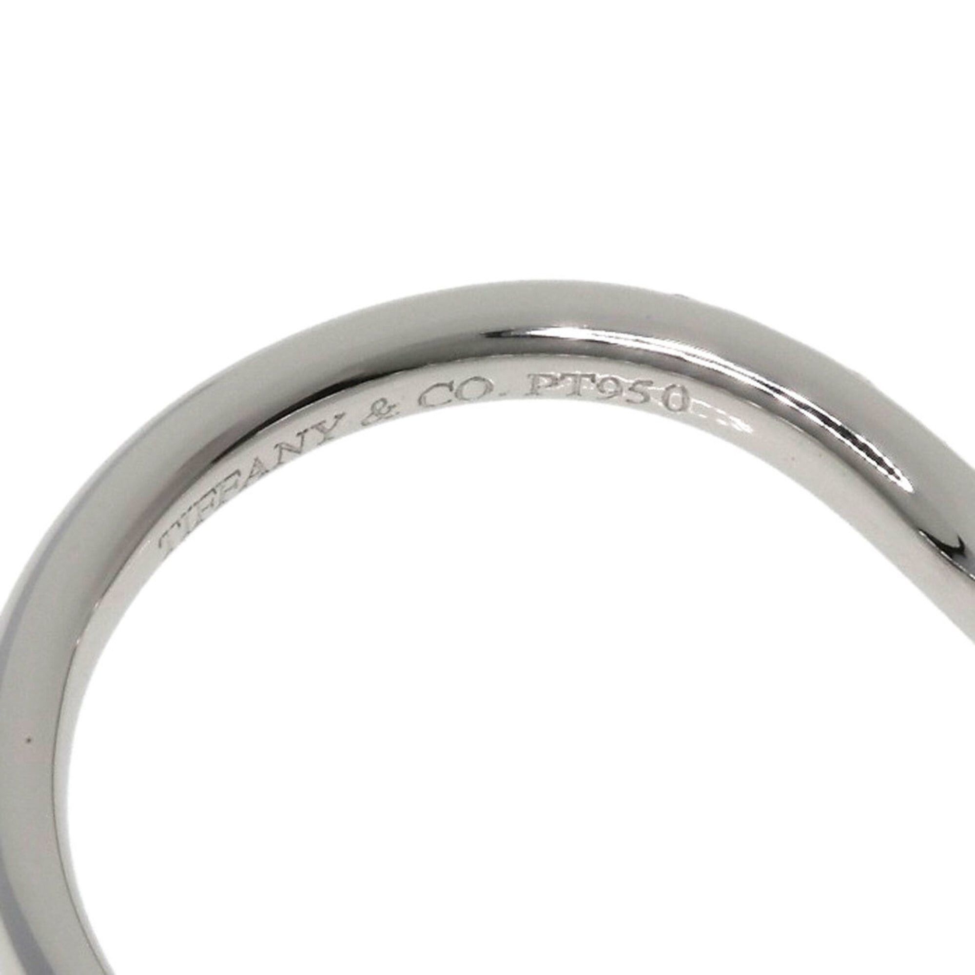 Tiffany & Co. Tiffany & Co. Curved Band Diamond Ring, Platinum PT950, Women's Ring. Size ONE SIZE - 6 Thumbnail