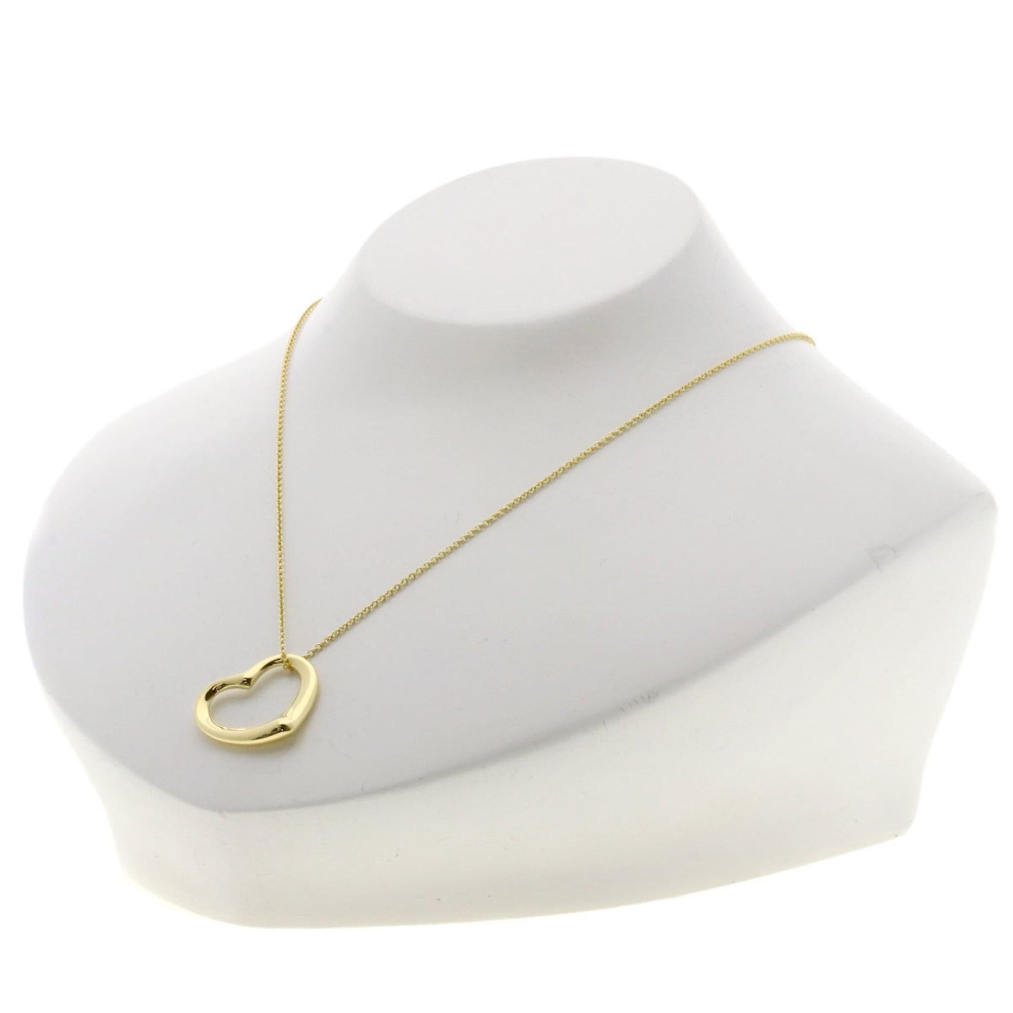 Tiffany & Co. Tiffany & Co. Open Heart Necklace, 18K Yellow Gold, Women's. Size ONE SIZE - 5 Thumbnail