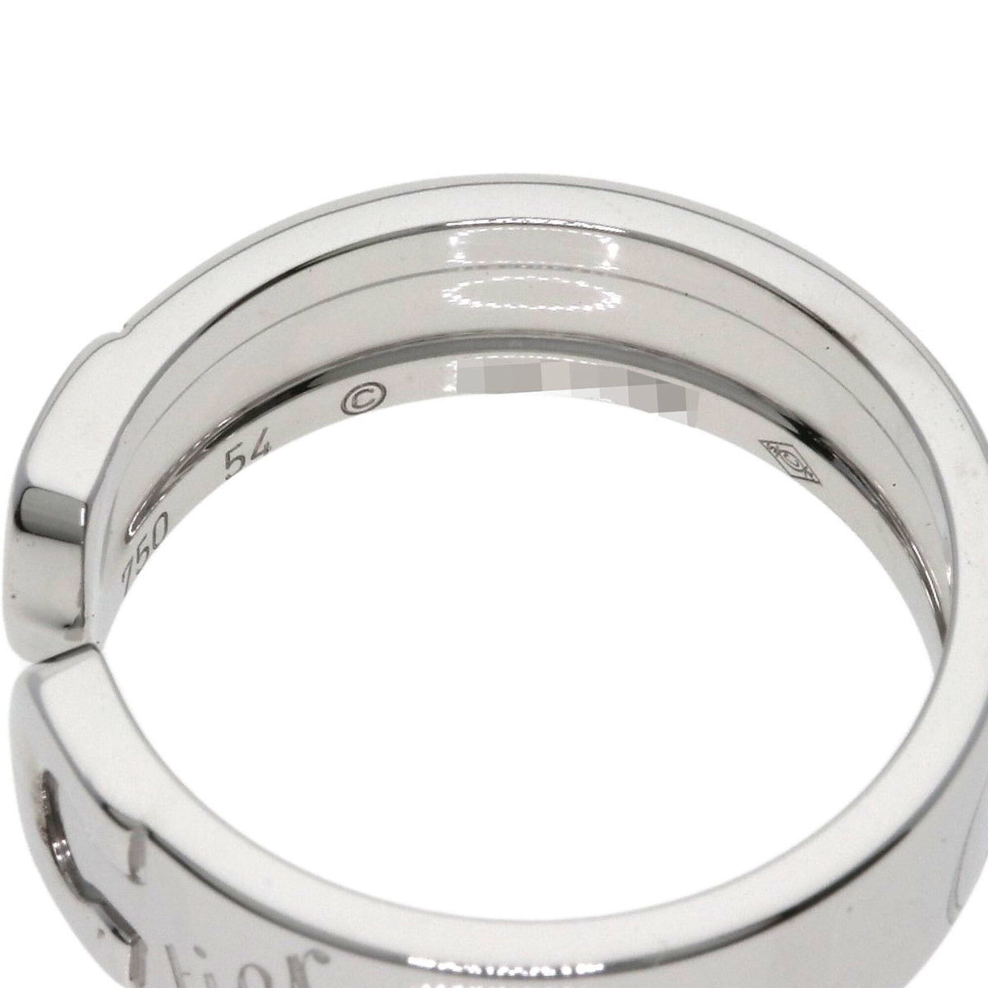 Cartier Cartier C2 Ring, 2007 Christmas Limited Edition, #54, 18K White Gold, Women's CARTIER Size ONE SIZE - 5 Thumbnail