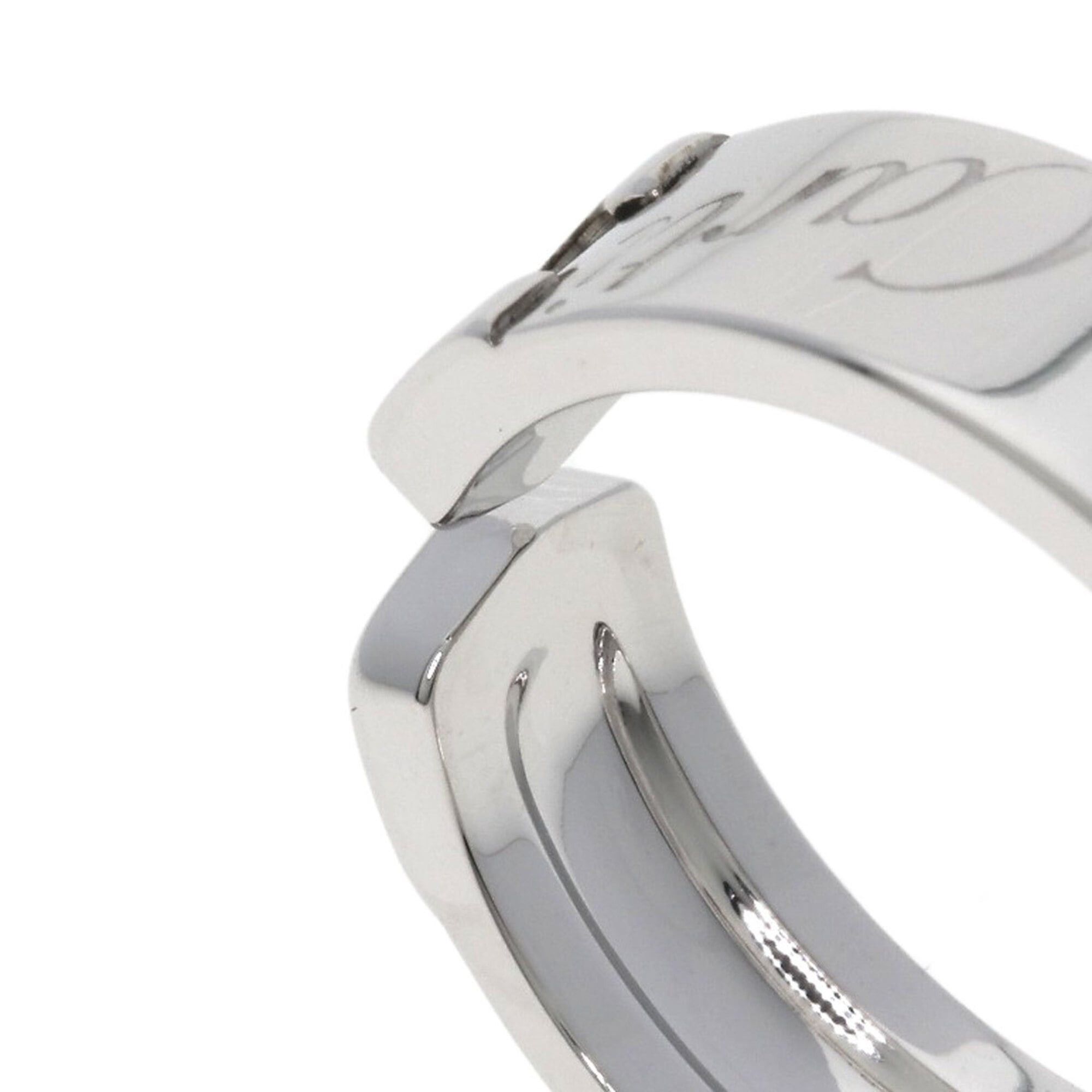 Cartier Cartier C2 Ring, 2007 Christmas Limited Edition, #54, 18K White Gold, Women's CARTIER Size ONE SIZE - 7 Thumbnail