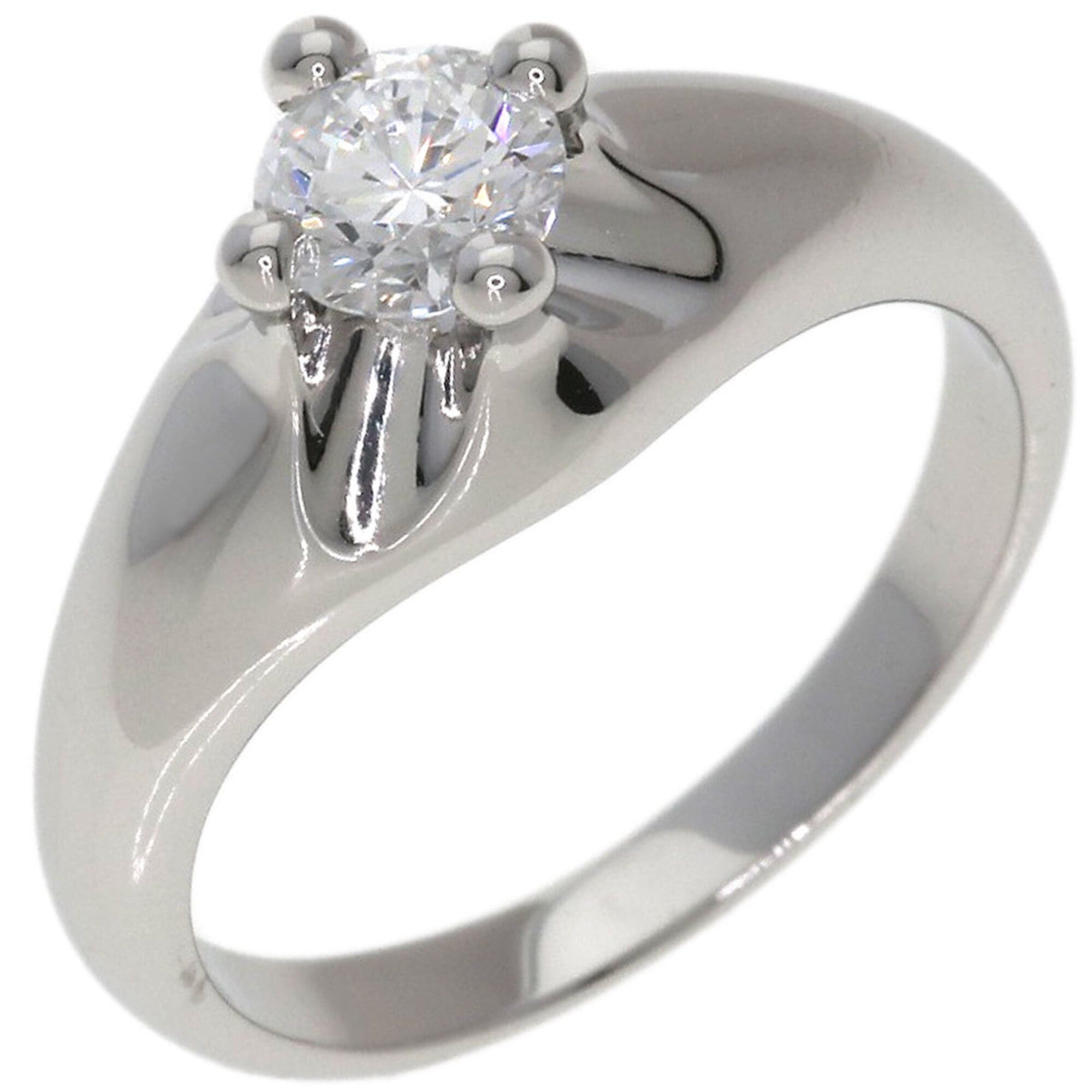 Bvlgari Bulgari Corona Diamond Ring, Platinum PT950, Women's BVLGARI Size ONE SIZE - 2 Thumbnail