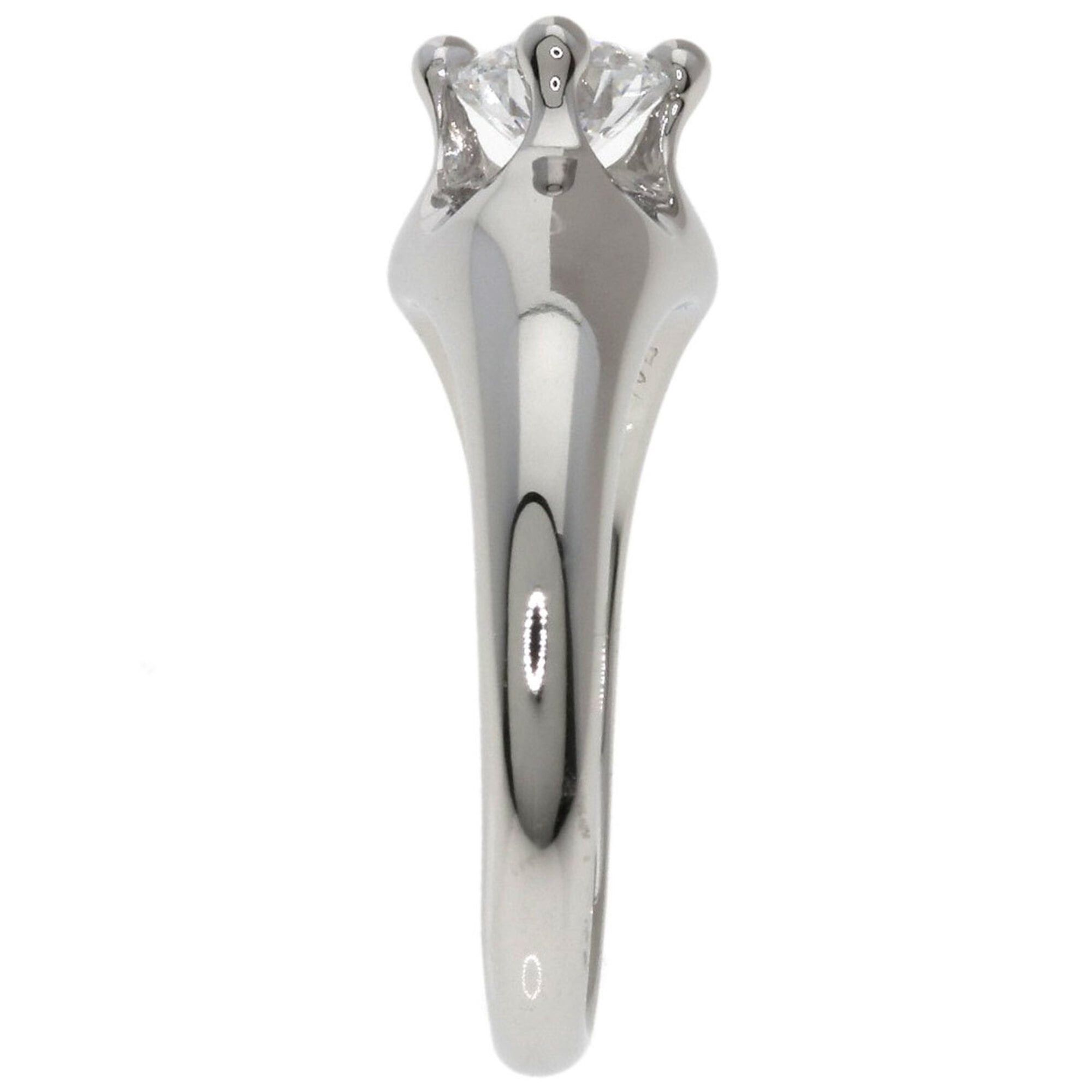 Bvlgari Bulgari Corona Diamond Ring, Platinum PT950, Women's BVLGARI Size ONE SIZE - 3 Thumbnail