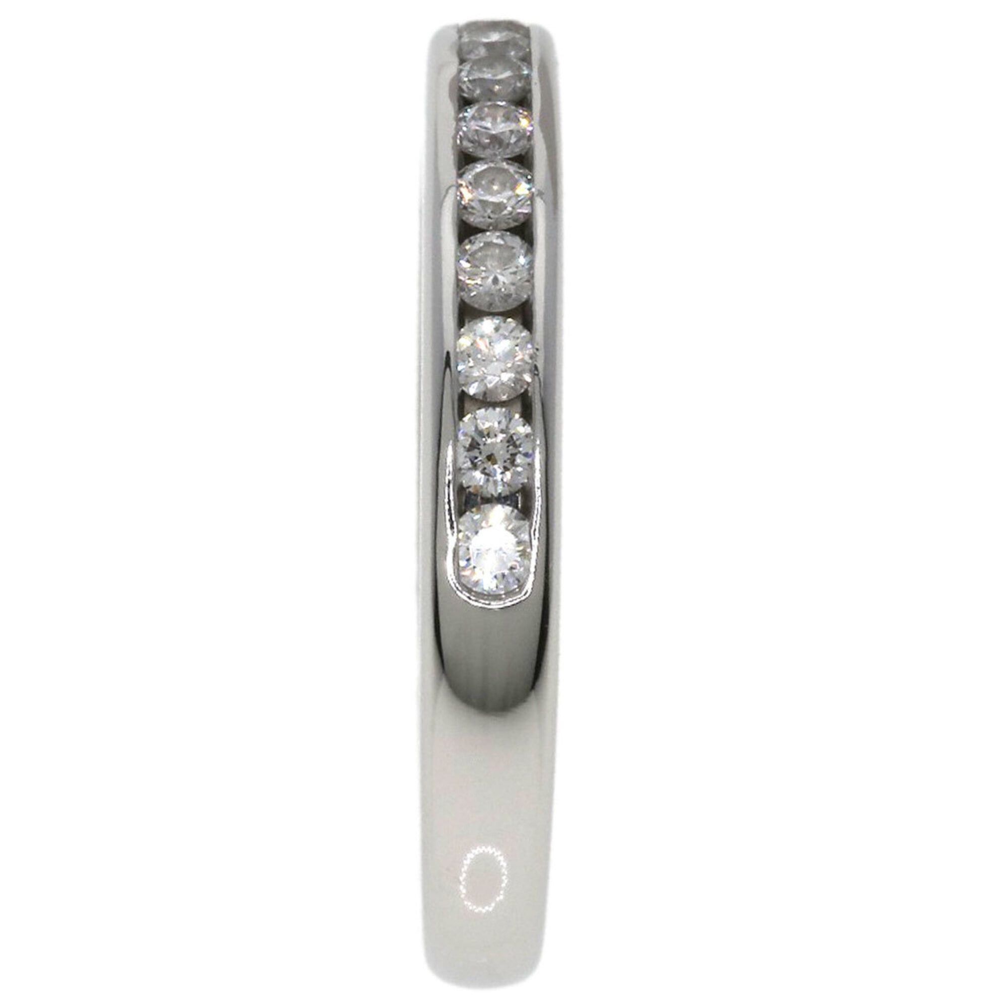 Tiffany & Co. Tiffany & Co. Half Eternity Diamond Ring, Platinum PT950, Women's. Size ONE SIZE - 3 Thumbnail