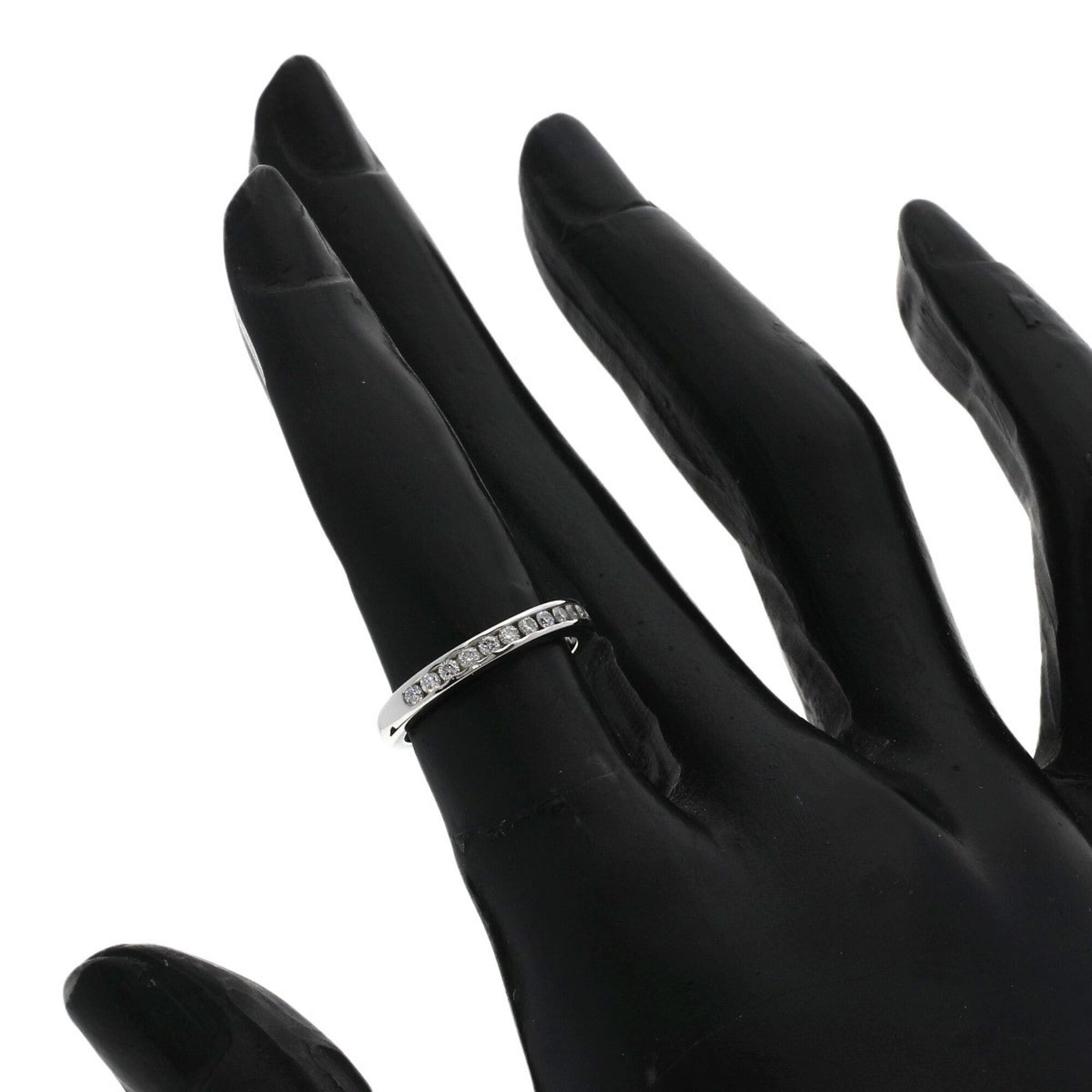 Tiffany & Co. Tiffany & Co. Half Eternity Diamond Ring, Platinum PT950, Women's. Size ONE SIZE - 7 Thumbnail
