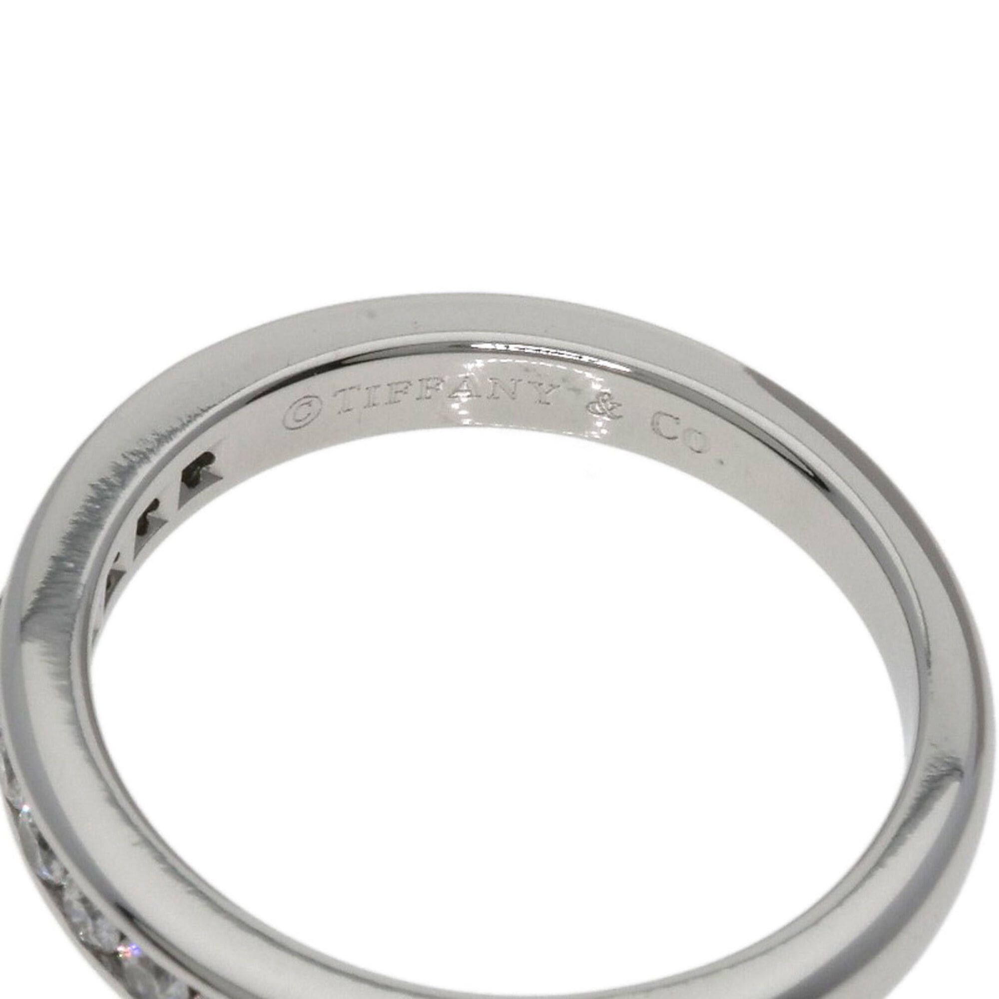 Tiffany & Co. Tiffany & Co. Half Eternity Diamond Ring, Platinum PT950, Women's. Size ONE SIZE - 5 Thumbnail
