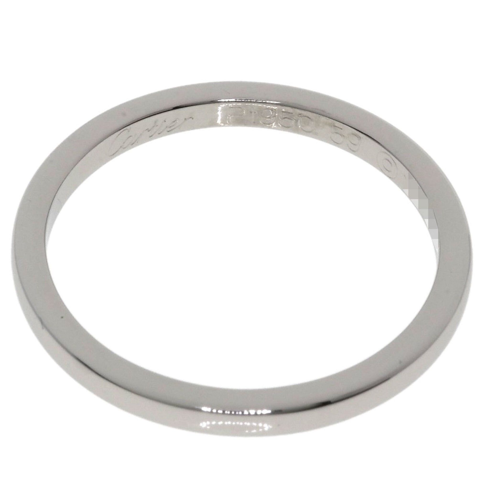 Cartier Cartier Wedding Ring #59, Platinum PT950, Women's, CARTIER Size ONE SIZE - 4 Thumbnail