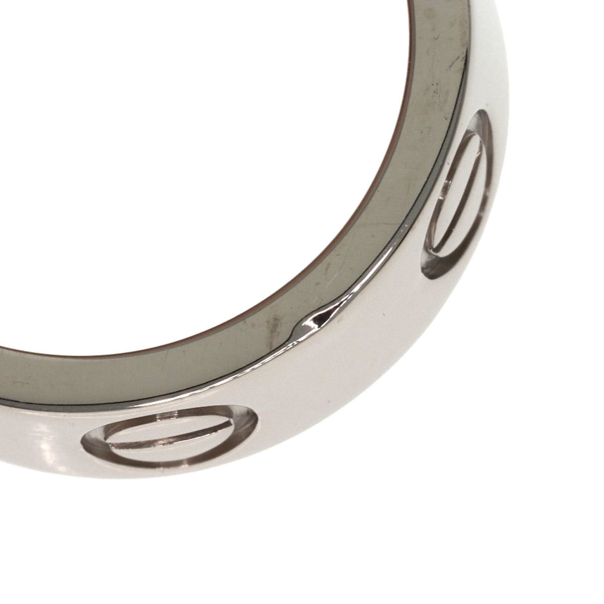 Cartier Cartier Love Ring #47, 18K White Gold, Women's Ring, CARTIER Size ONE SIZE - 6 Thumbnail