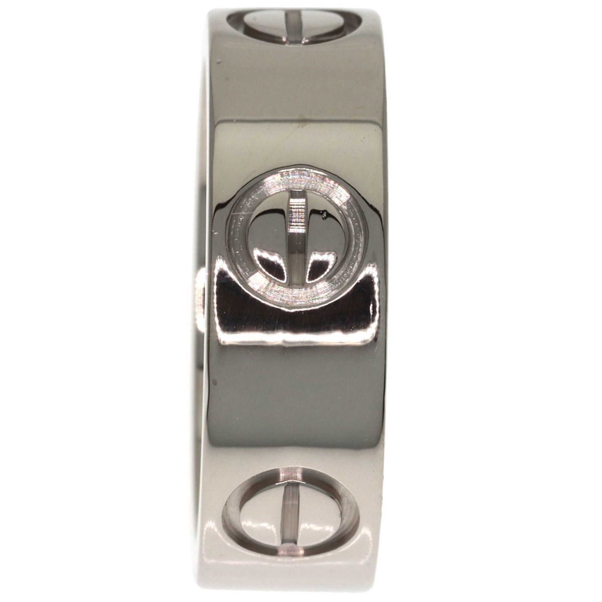 Cartier Cartier Love Ring #47, 18K White Gold, Women's Ring, CARTIER Size ONE SIZE - 3 Thumbnail