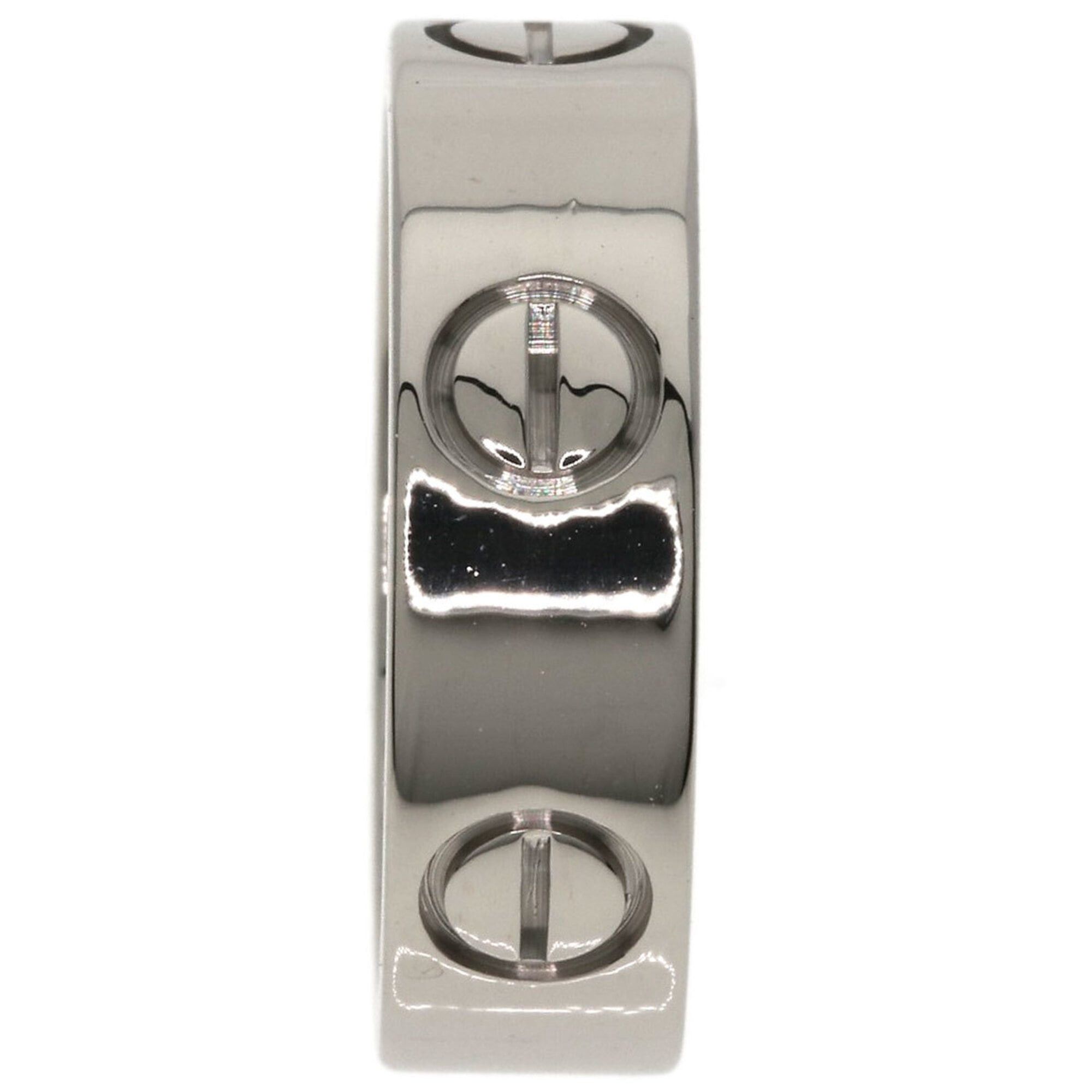 Cartier Cartier Love Ring #50, 18K White Gold, Women's Ring, CARTIER Size ONE SIZE - 3 Thumbnail