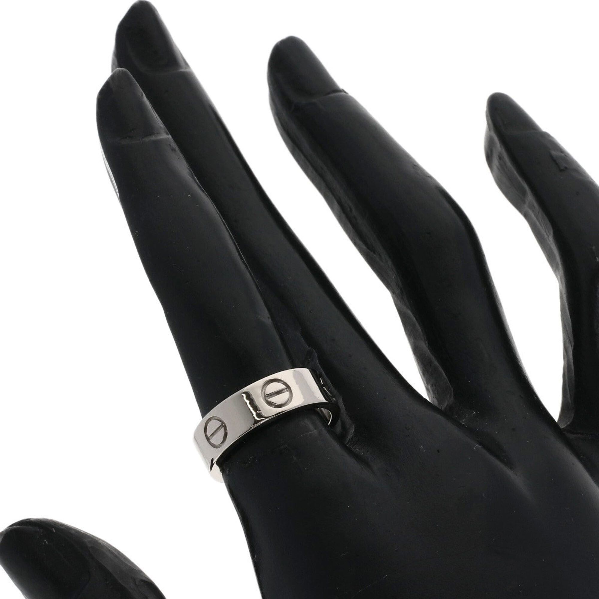 Cartier Cartier Love Ring #50, 18K White Gold, Women's Ring, CARTIER Size ONE SIZE - 5 Thumbnail