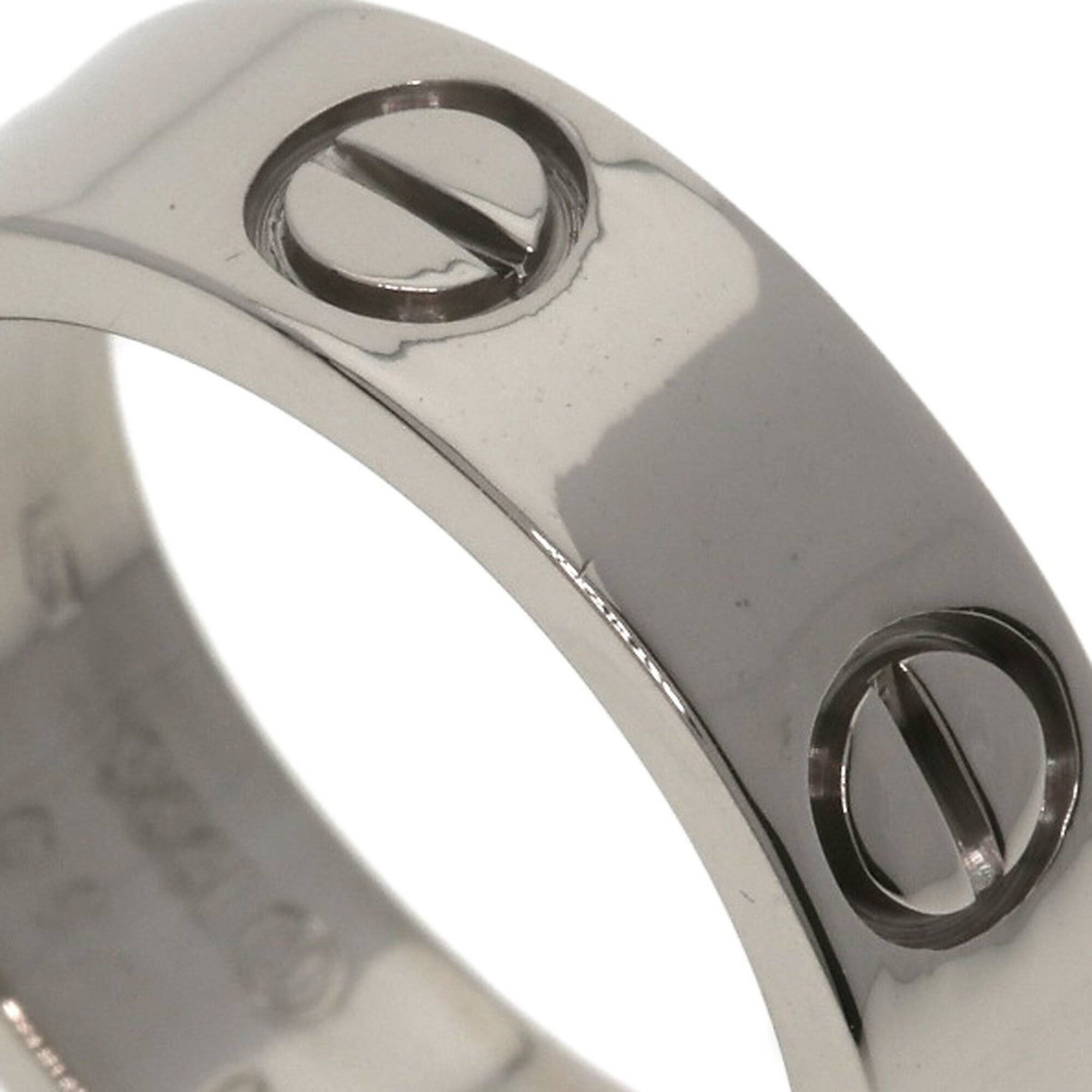 Cartier Cartier Love Ring #50, 18K White Gold, Women's Ring, CARTIER Size ONE SIZE - 8 Thumbnail