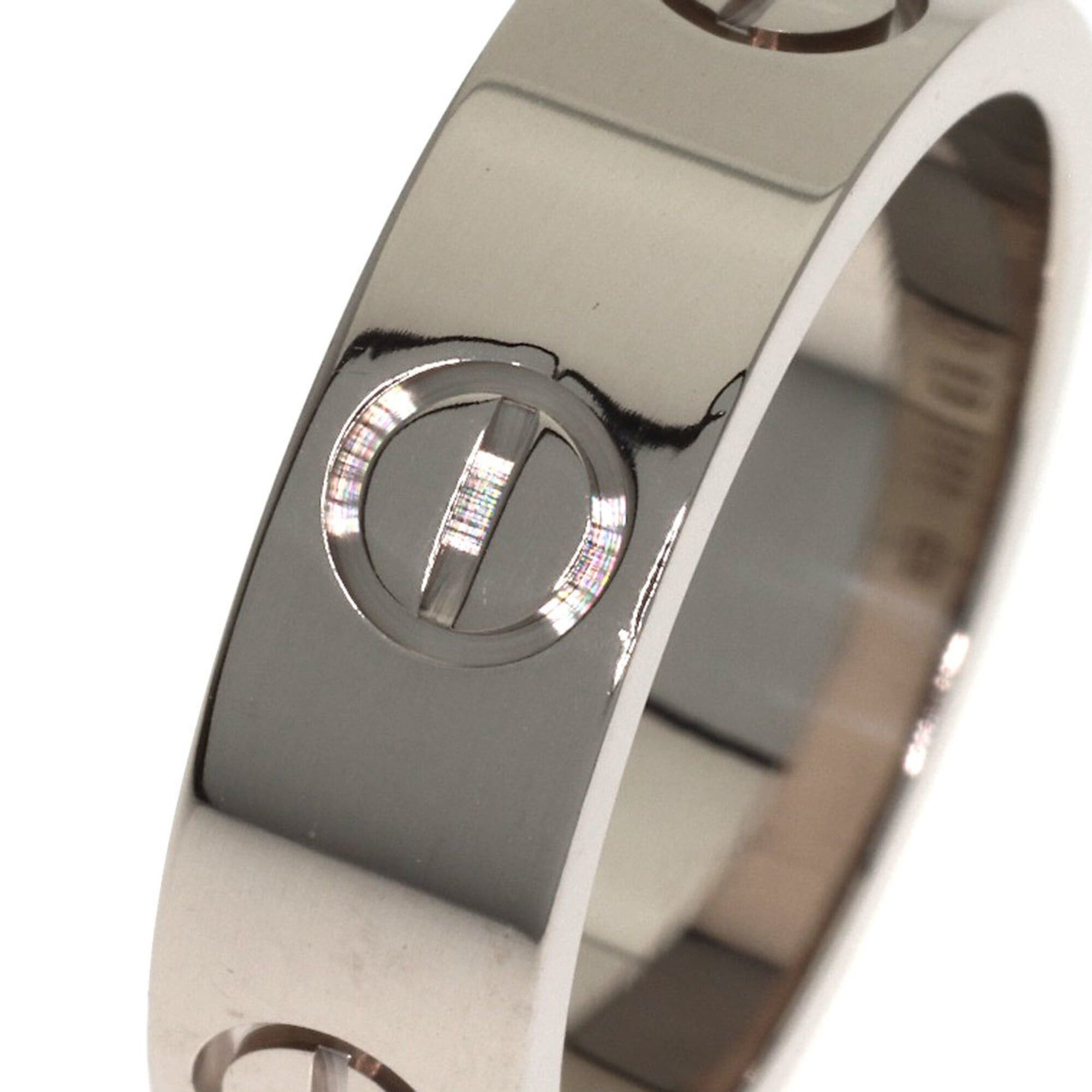 Cartier Cartier Love Ring #50, 18K White Gold, Women's Ring, CARTIER Size ONE SIZE - 8 Thumbnail
