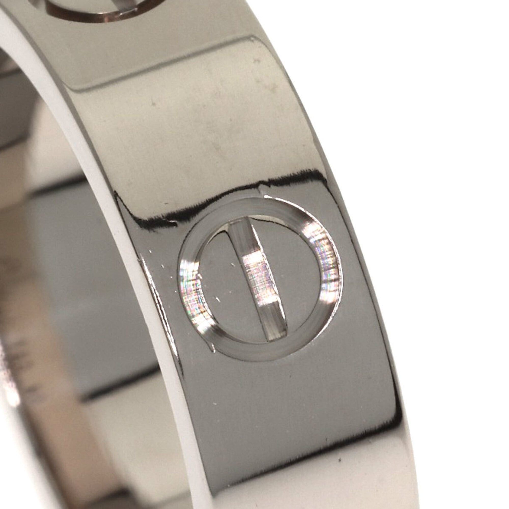 Cartier Cartier Love Ring #50, 18K White Gold, Women's Ring, CARTIER Size ONE SIZE - 6 Thumbnail