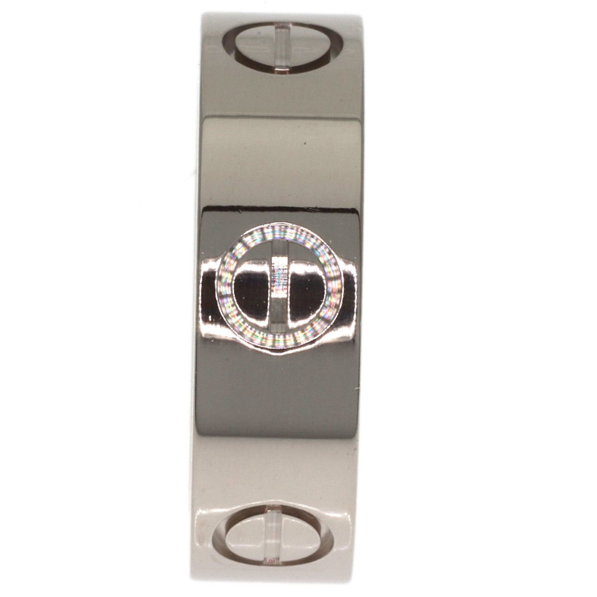 Cartier Cartier Love Ring #50, 18K White Gold, Women's Ring, CARTIER Size ONE SIZE - 3 Thumbnail