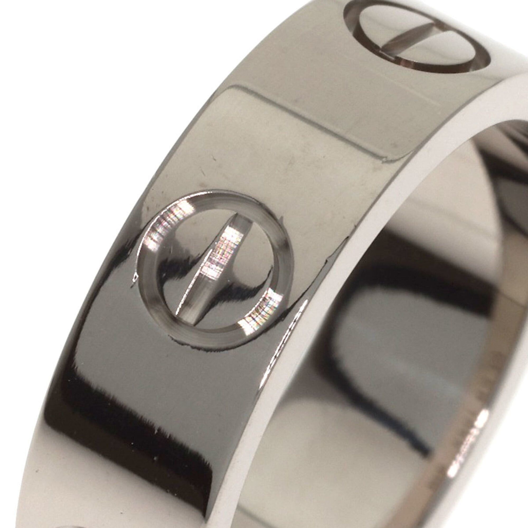Cartier Cartier Love Ring #50, 18K White Gold, Women's Ring, CARTIER Size ONE SIZE - 7 Thumbnail