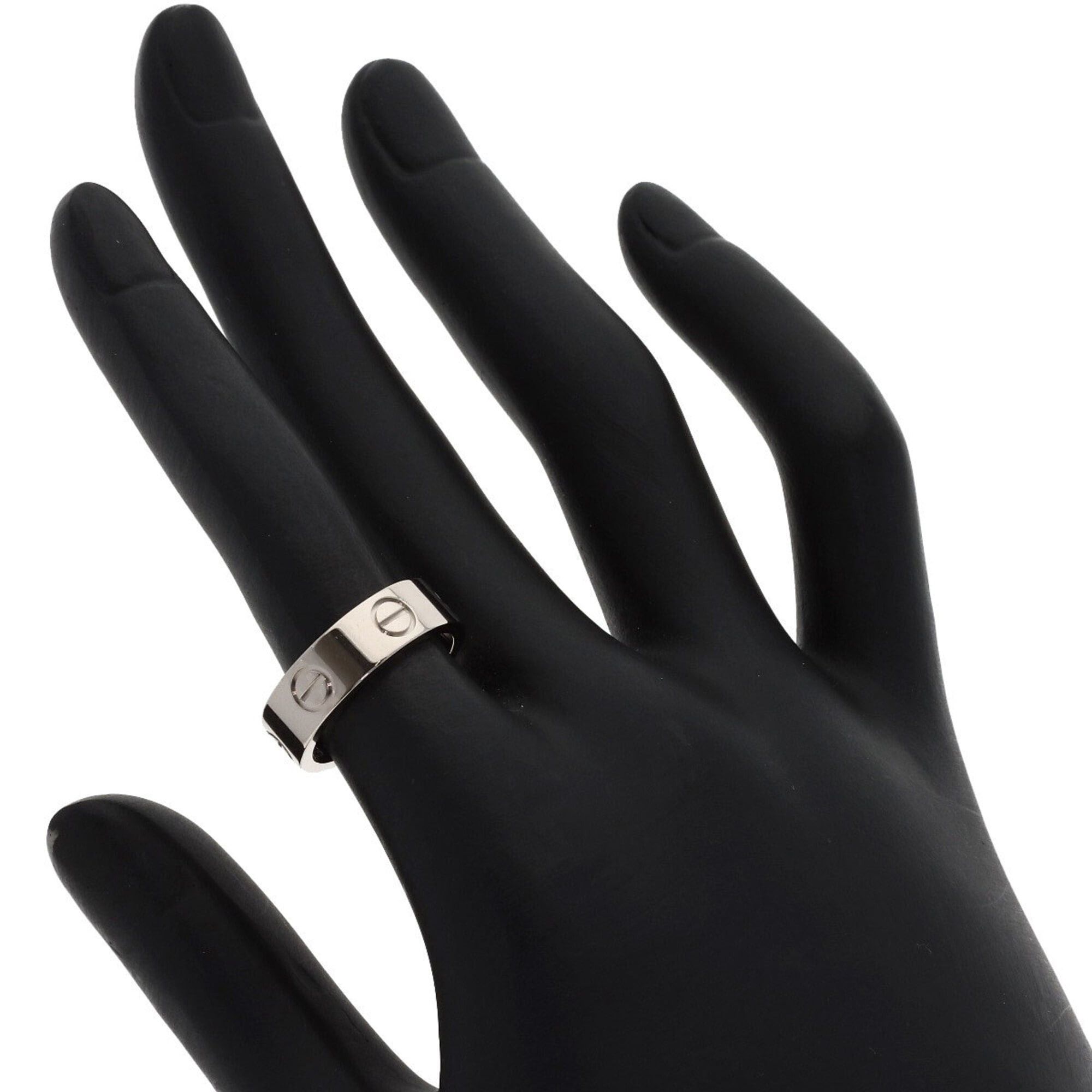 Cartier Cartier Love Ring #50, 18K White Gold, Women's Ring, CARTIER Size ONE SIZE - 5 Thumbnail