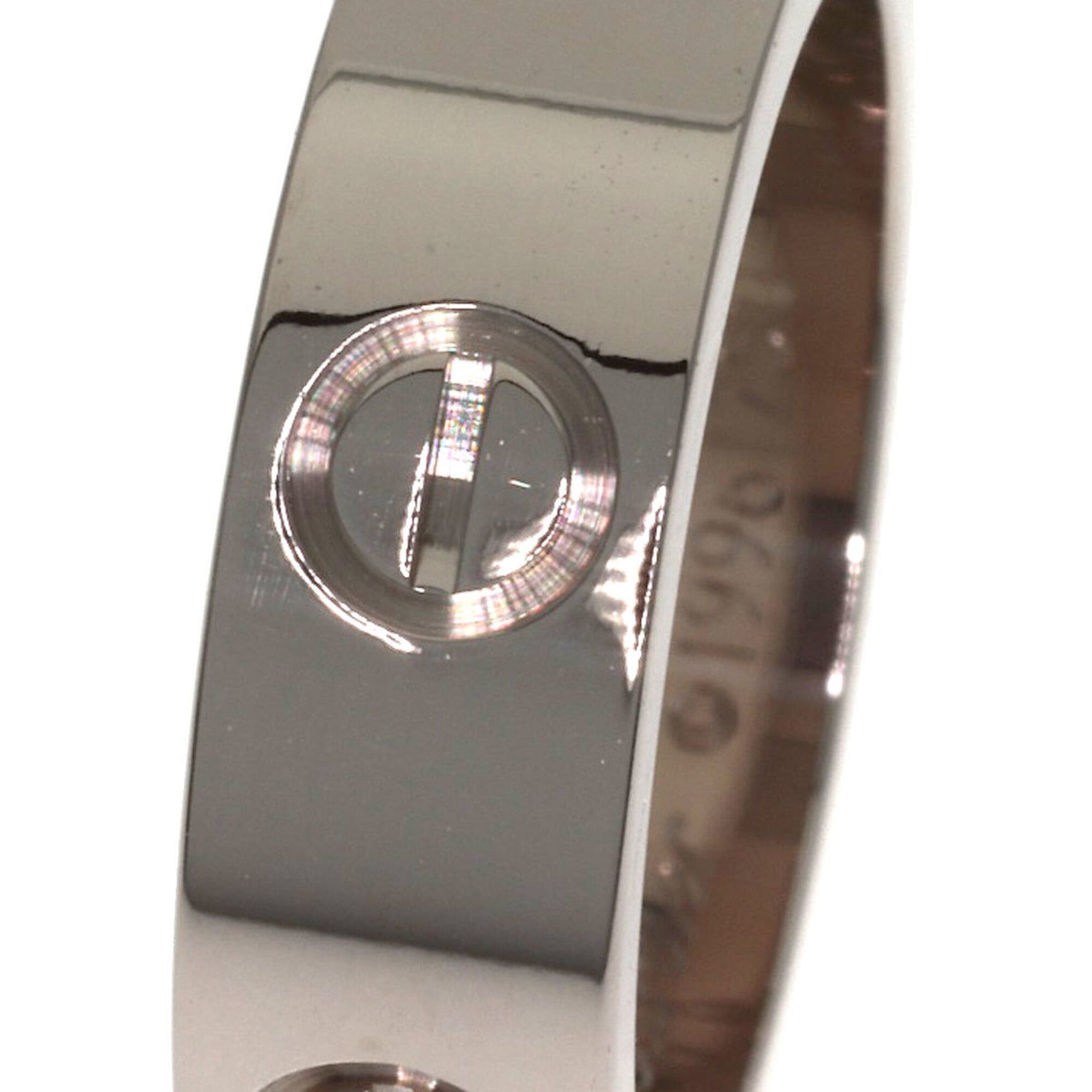 Cartier Cartier Love Ring #49, 18K White Gold, Women's Ring, CARTIER Size ONE SIZE - 6 Thumbnail
