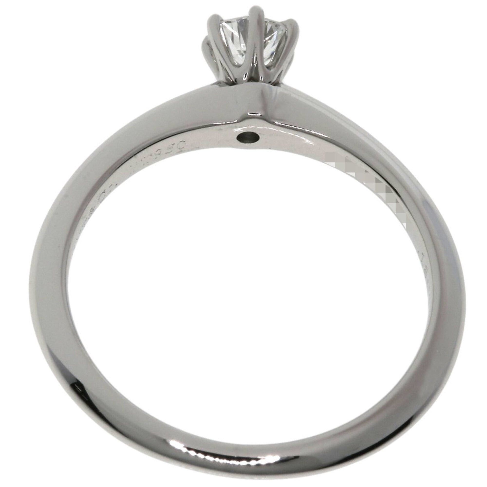 Tiffany & Co. Tiffany & Co. Solitaire Diamond Ring, Platinum PT950, Women's. Size ONE SIZE - 4 Thumbnail
