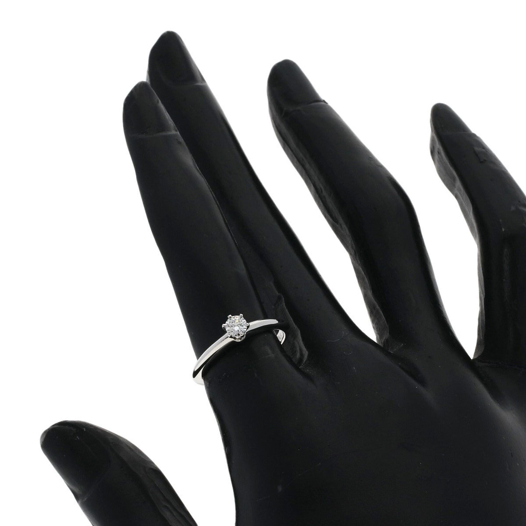 Tiffany & Co. Tiffany & Co. Solitaire Diamond Ring, Platinum PT950, Women's. Size ONE SIZE - 7 Thumbnail
