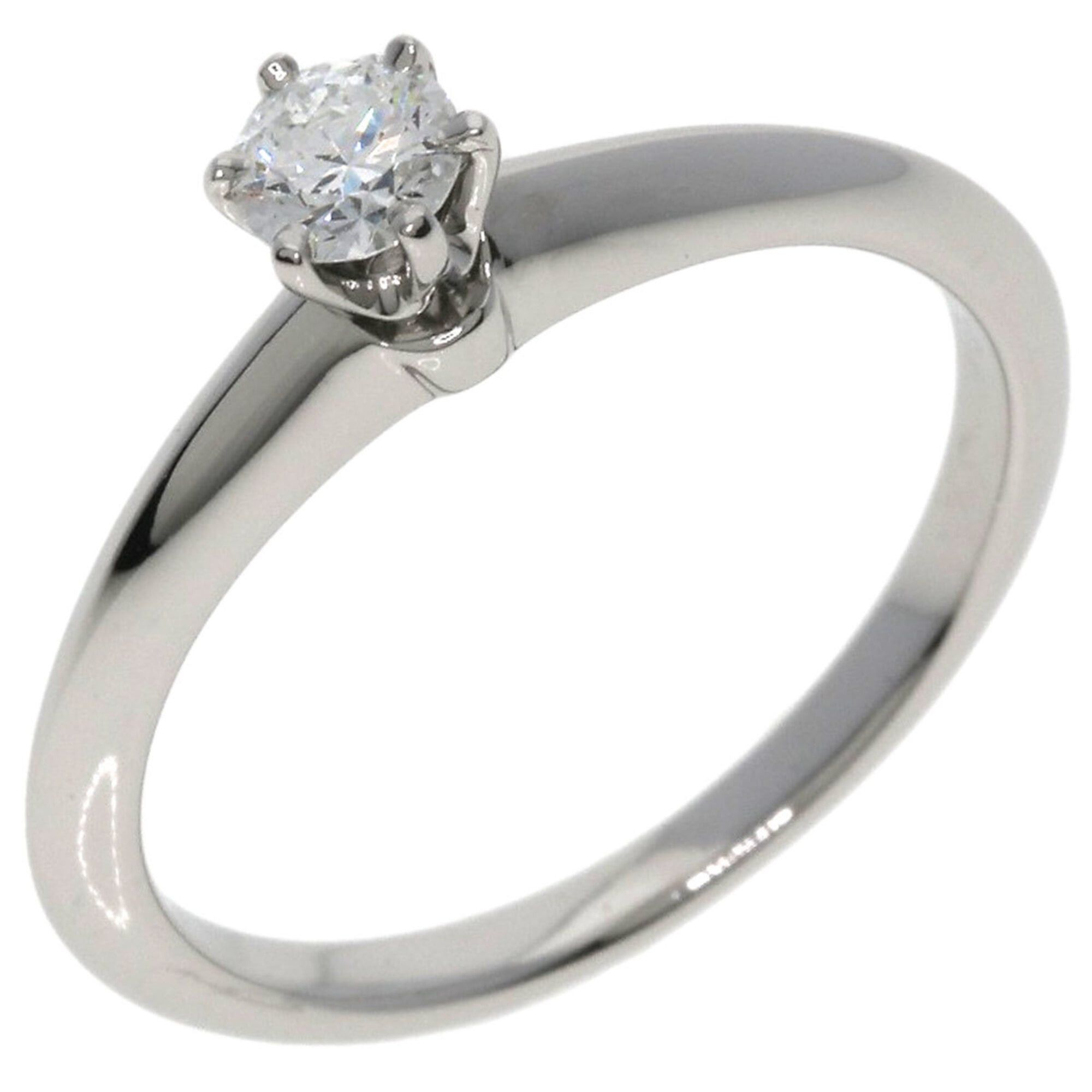 Tiffany & Co. Tiffany & Co. Solitaire Diamond Ring, Platinum PT950, Women's. Size ONE SIZE - 2 Thumbnail
