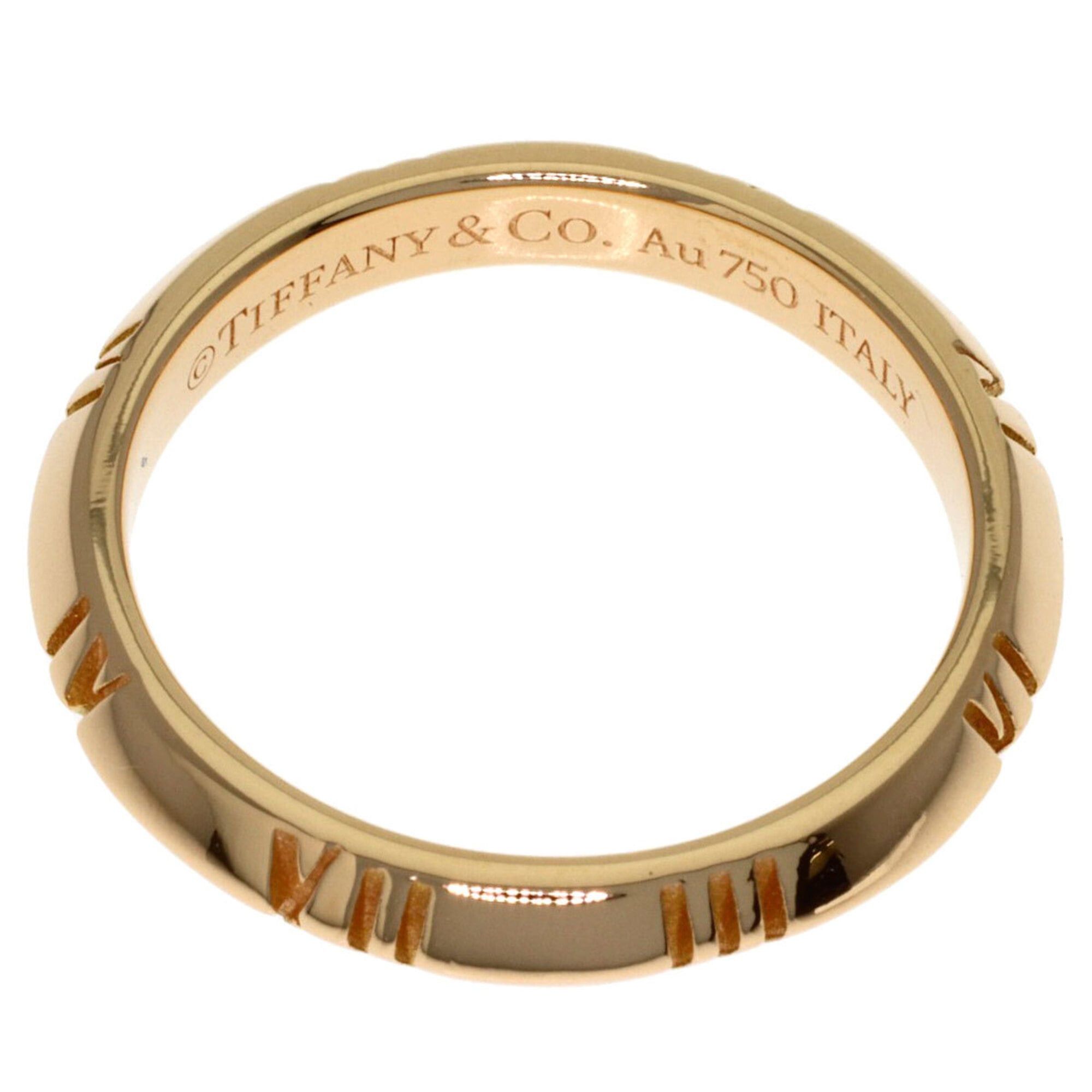 Tiffany & Co. Tiffany & Co. Atlas X Closed Narrow Ring, 18K Pink Gold, Women's. Size ONE SIZE - 4 Thumbnail